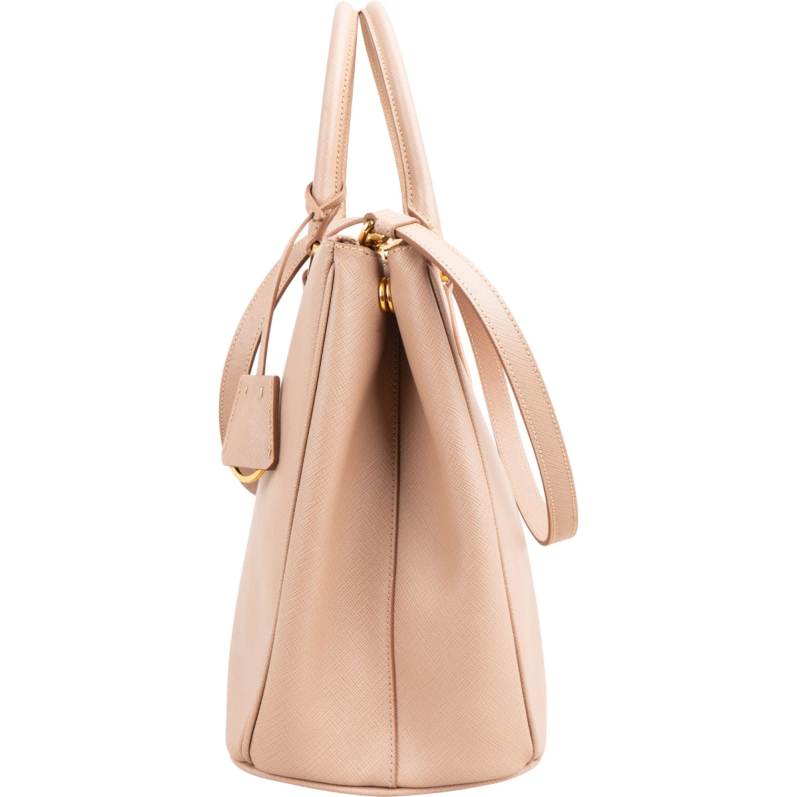 Prada – Galleria-handtas in roze