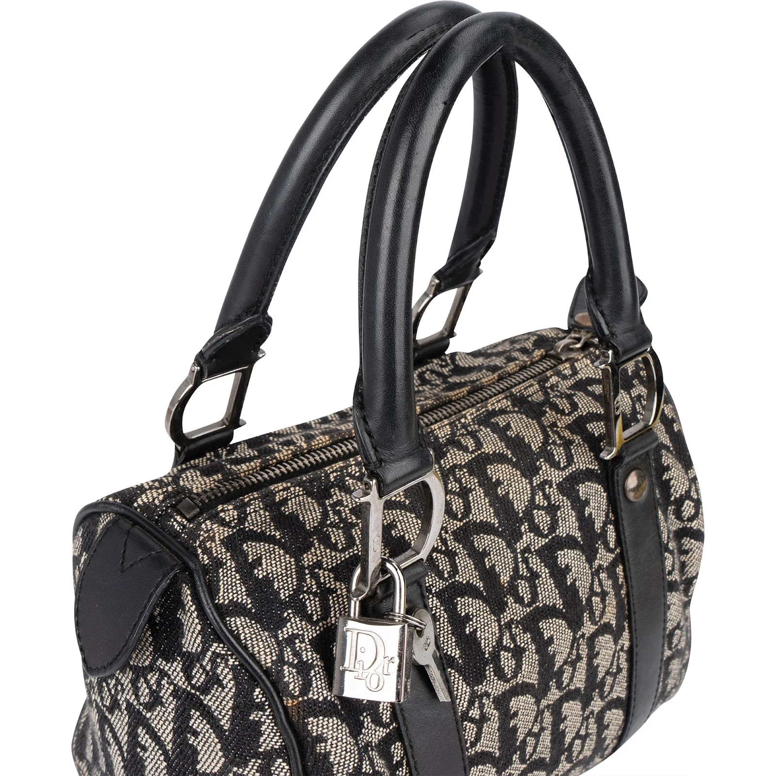 Christian Dior Trotter Monogram Boston 20 Bag