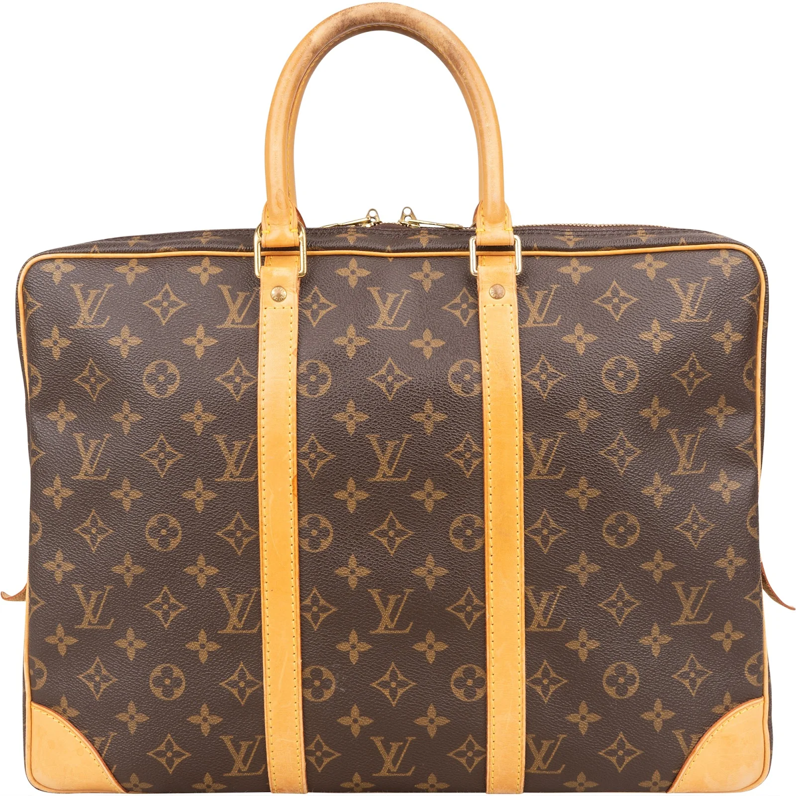 Louis Vuitton Monogram Canvas Porte-Documents Aktentasche