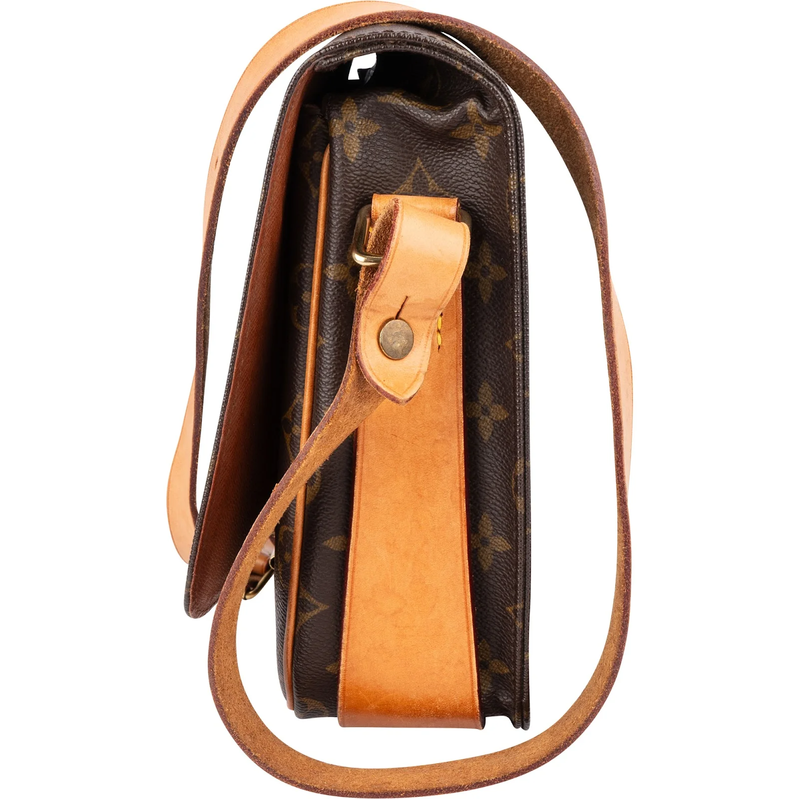 Louis Vuitton Monogram Canvas Cartouchiere GM Crossbody Bag