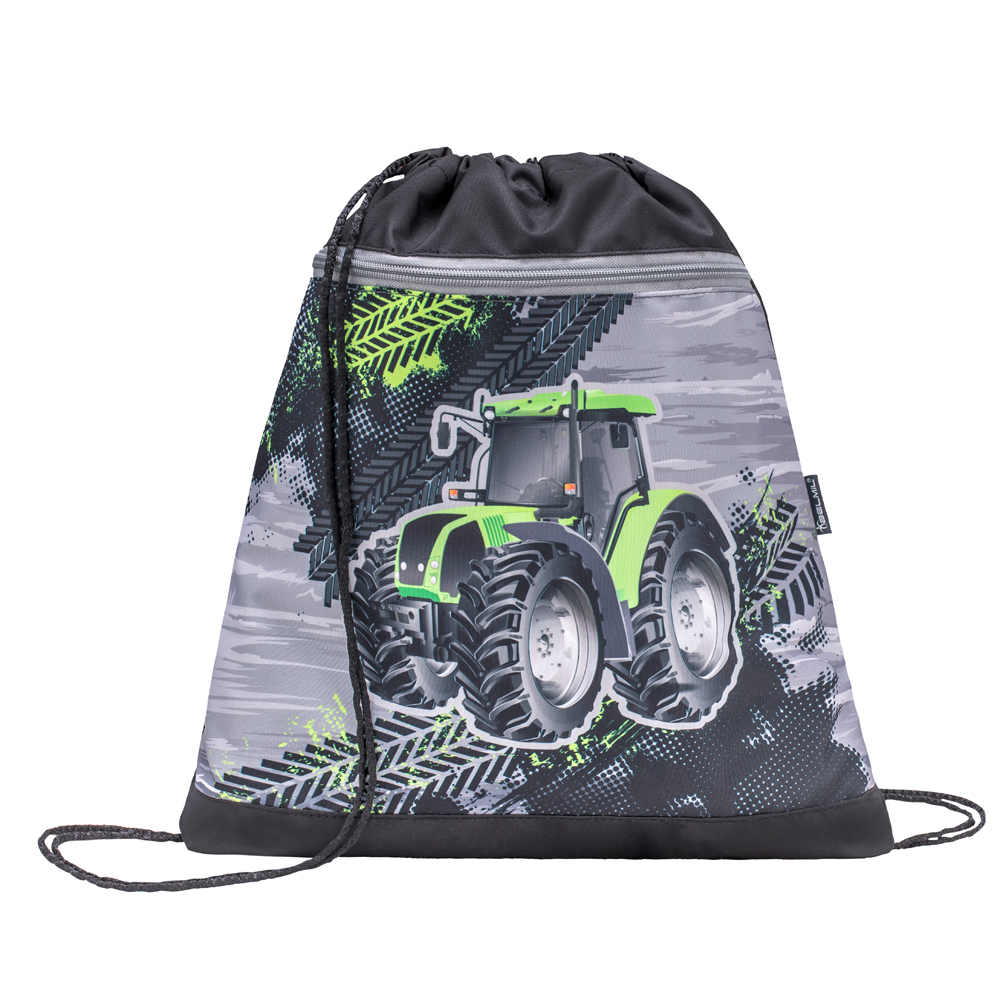 Classy Schulranzen-Set 4-teilig - Green Tractor