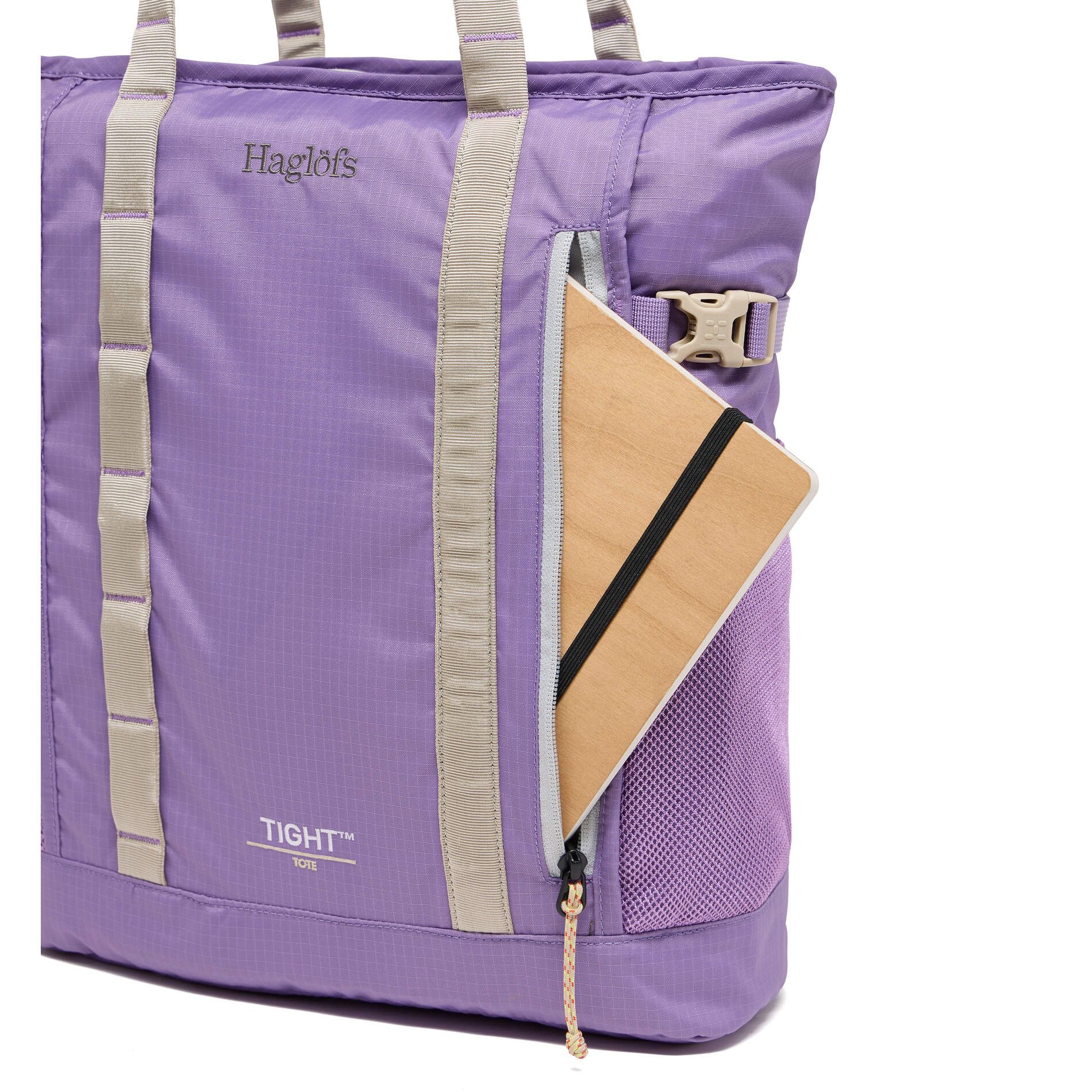 Tight Tote 25 – Purple ice/Chalk beige
