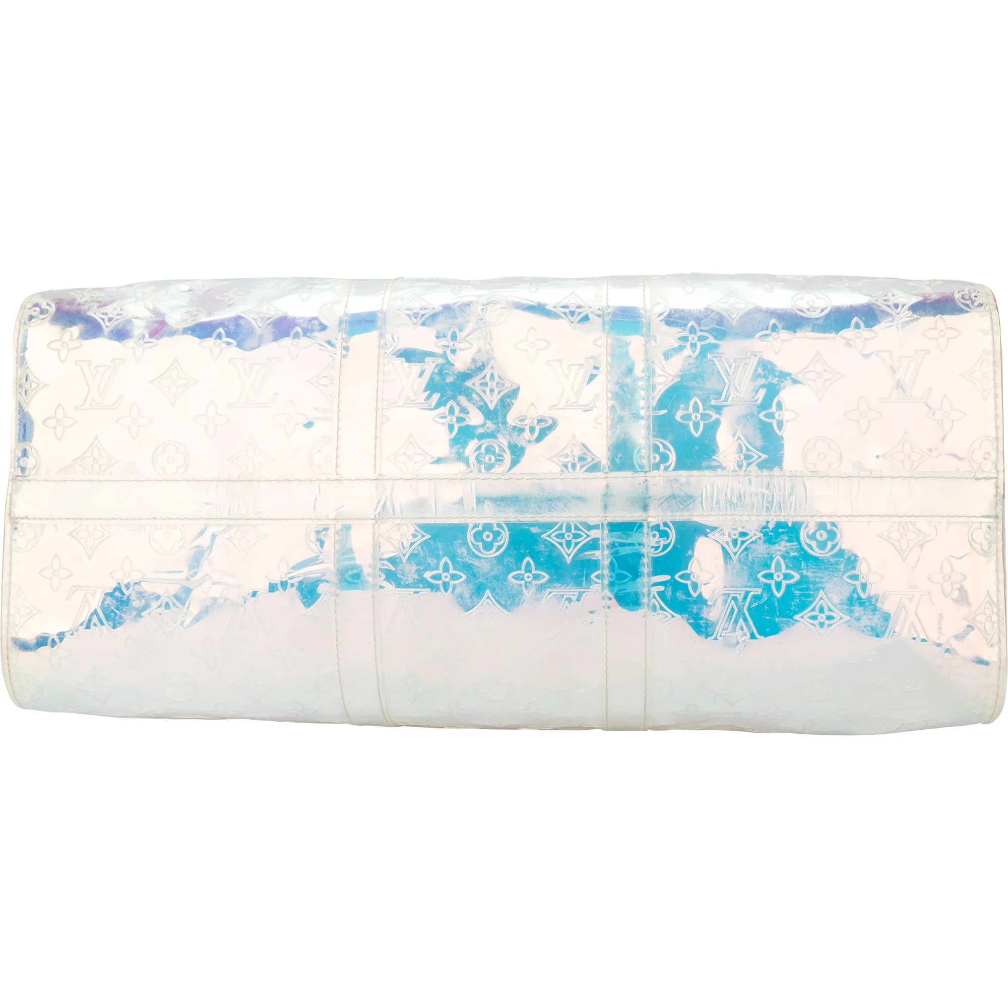Louis Vuitton Transparent Prism by Virgil Abloh Keepall 50 Bandouliere