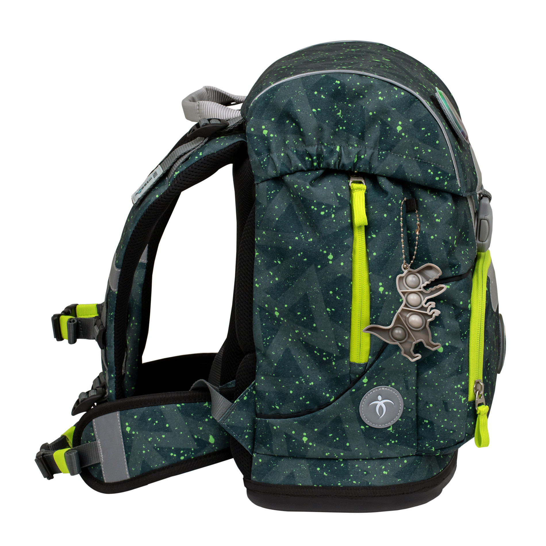 Motion ergonomisches Schulranzenset 5tlg. - Green Splash