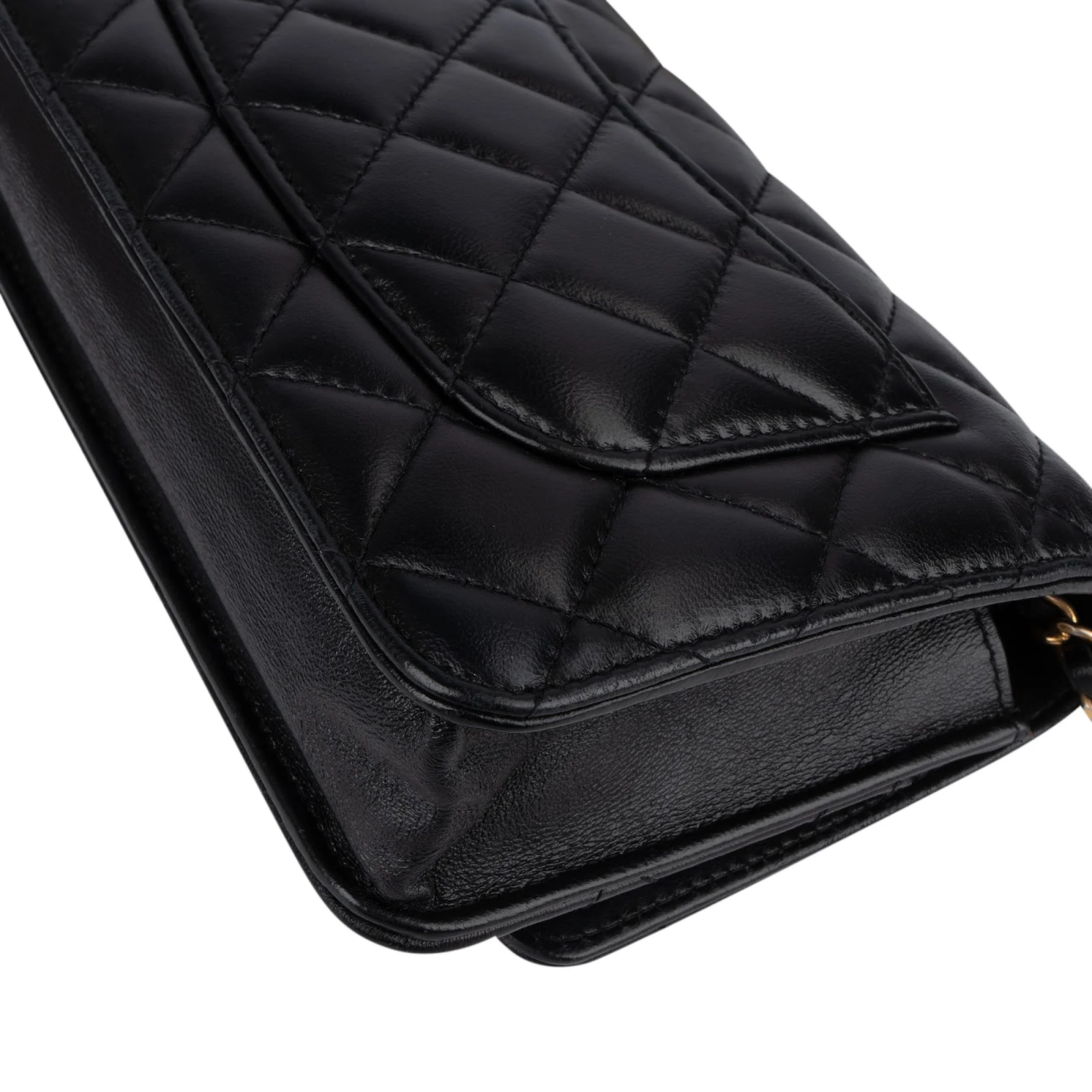 Chanel Limited Quilted Lambskin Wallet On Chain Crossbody Bag