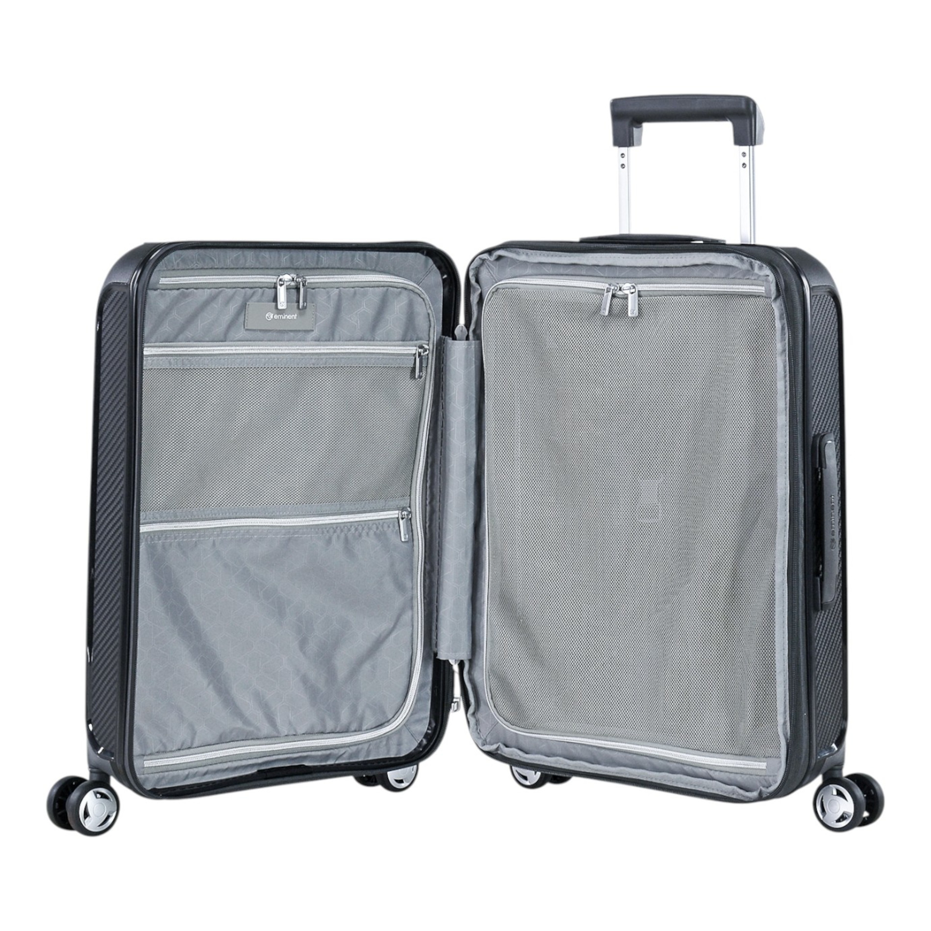 AEGIS Handgepäck (55 cm) erweiterbar - schwarz