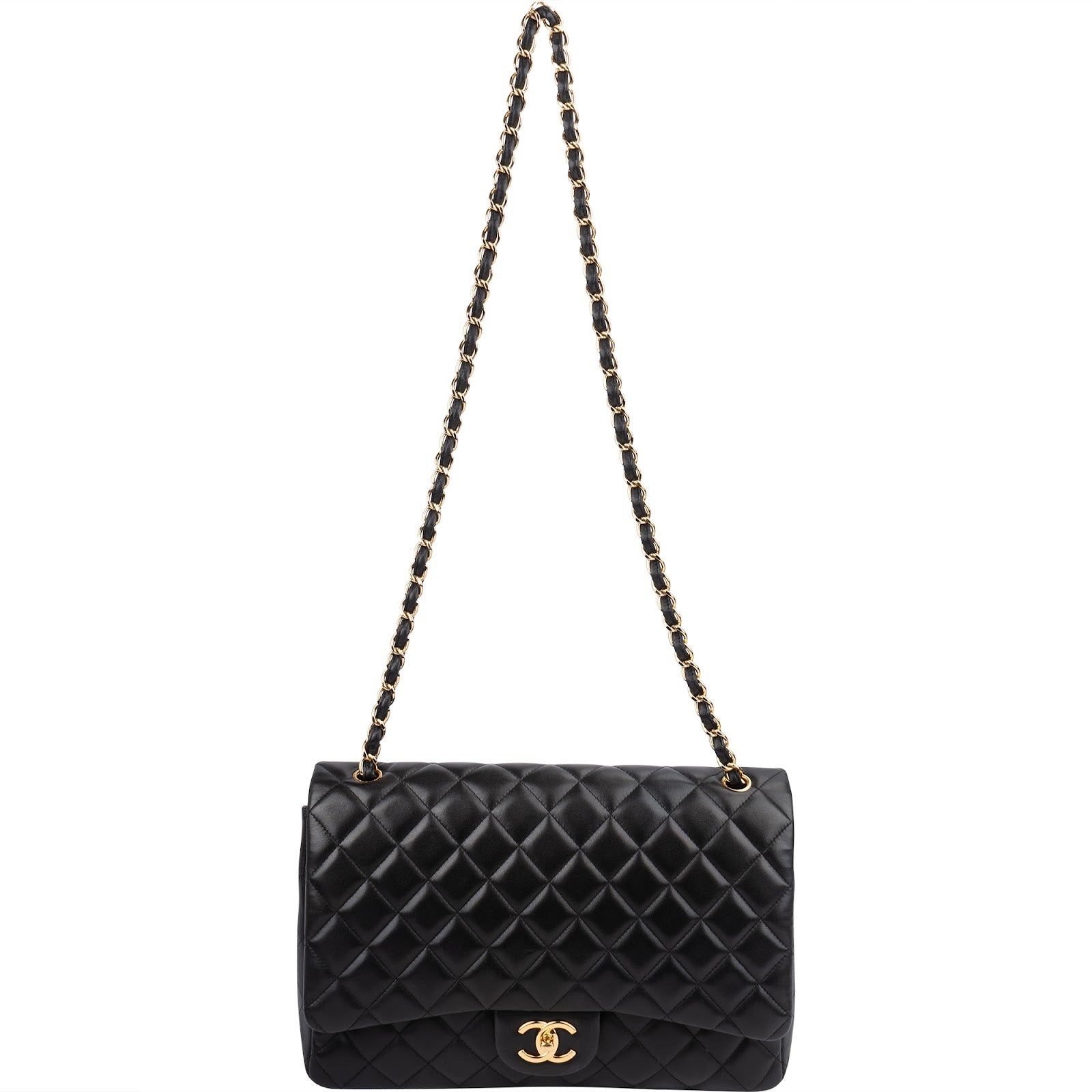 Chanel - Maxi Double Flap Schultertasche