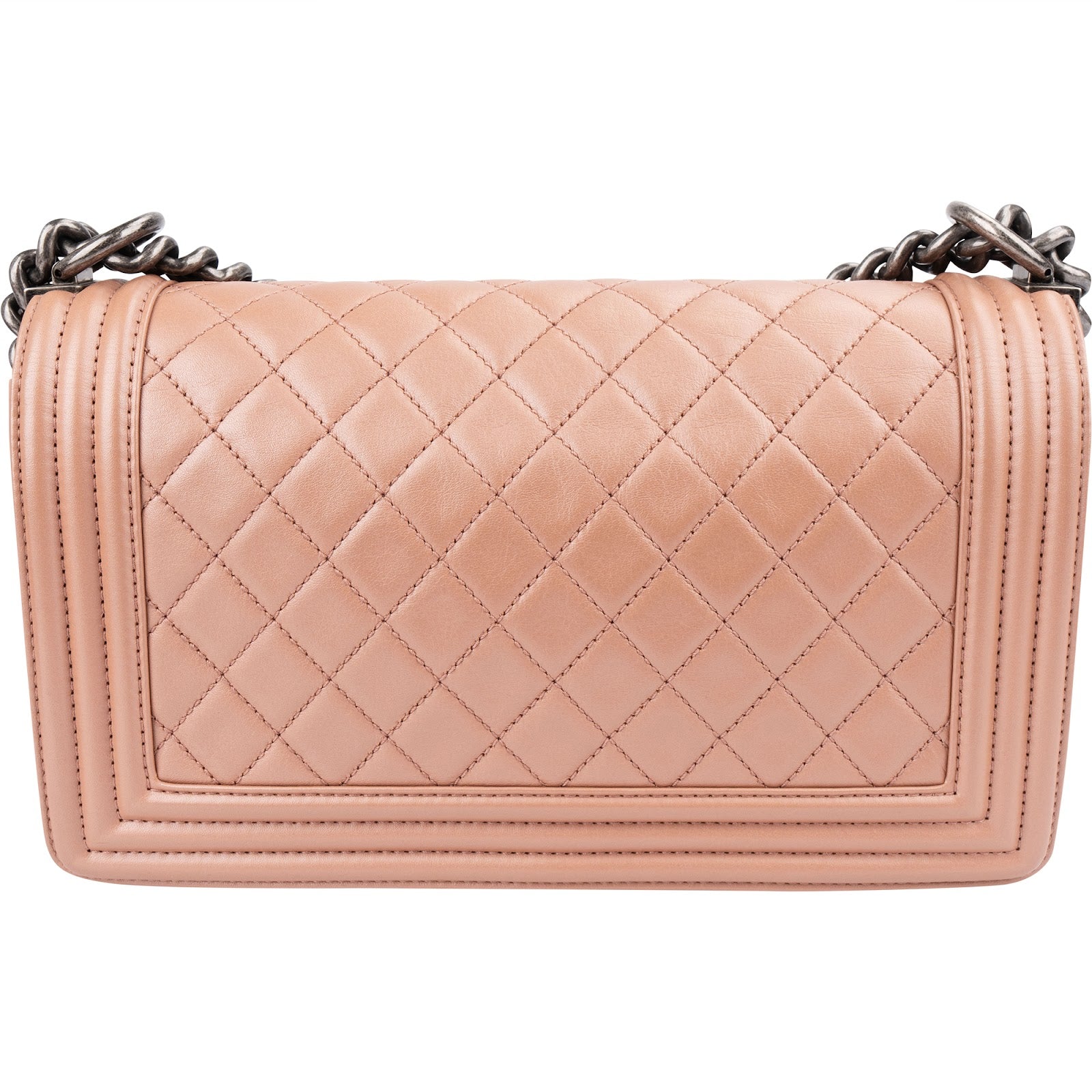 Chanel - Medium Boy Single Flap Crossbody Bag