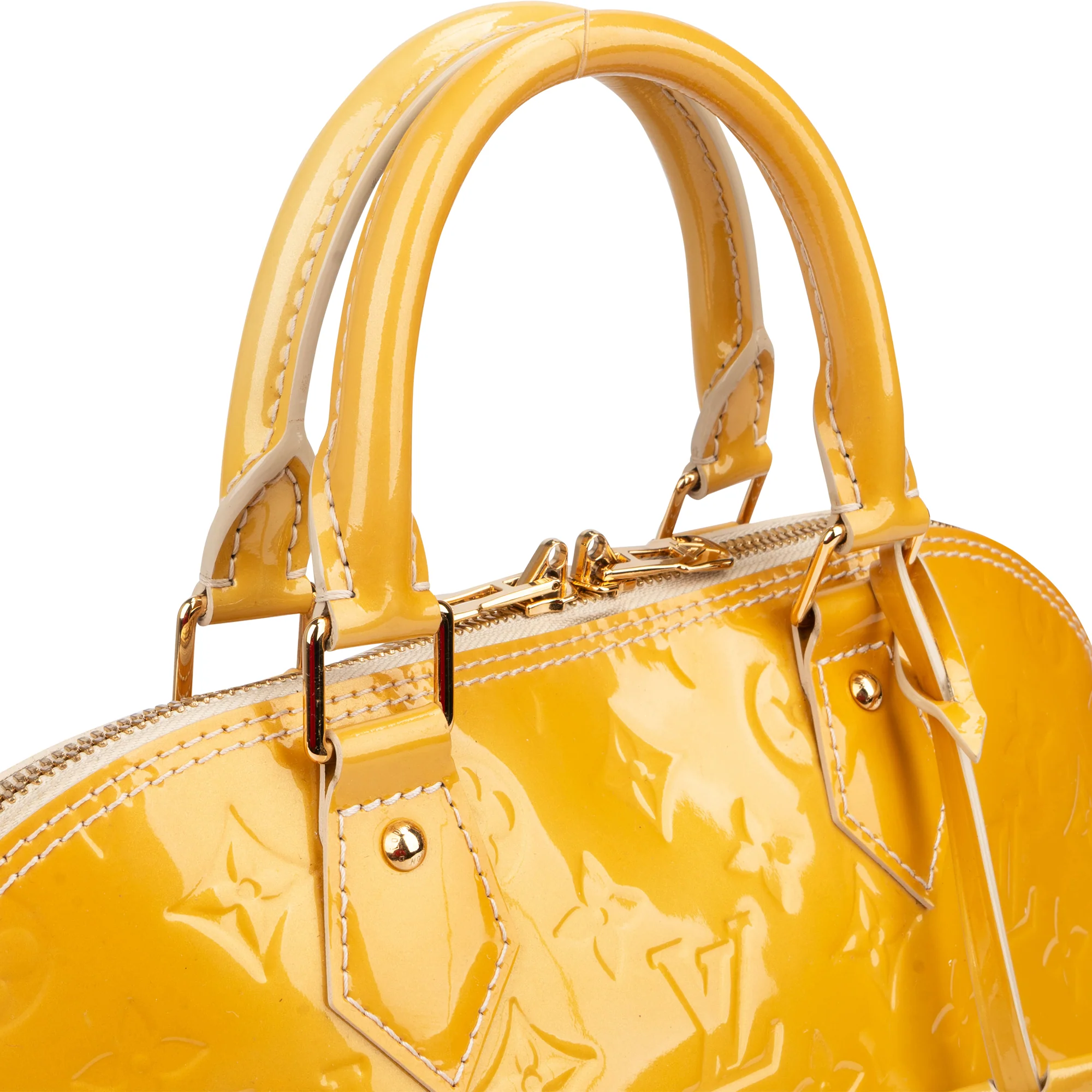 Louis Vuitton Vernis Monogram Alma PM Handbag