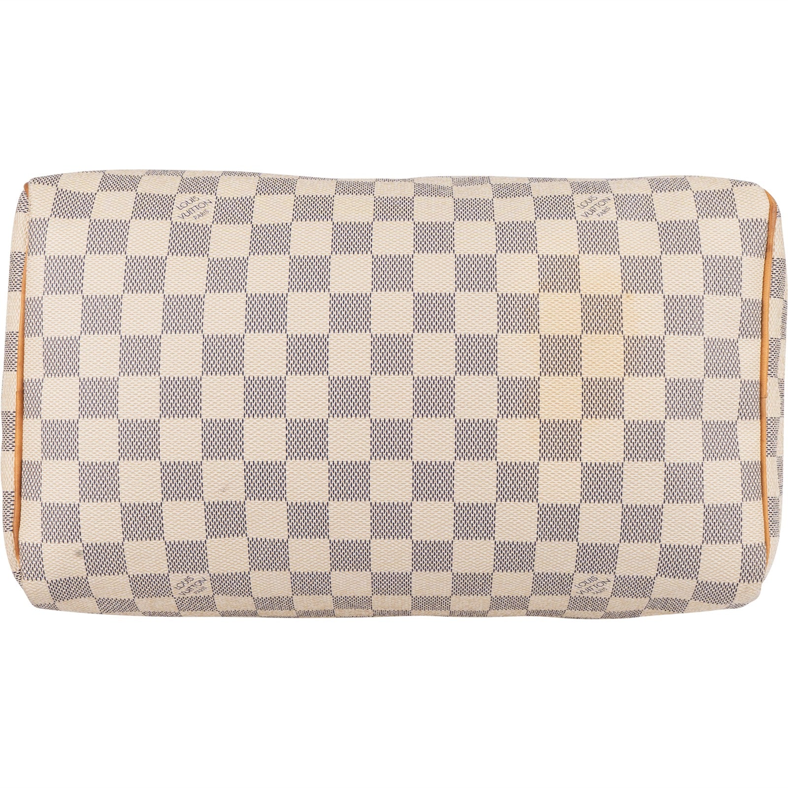 Louis Vuitton Monogram Damier Azur Speedy 30 Boston Bag