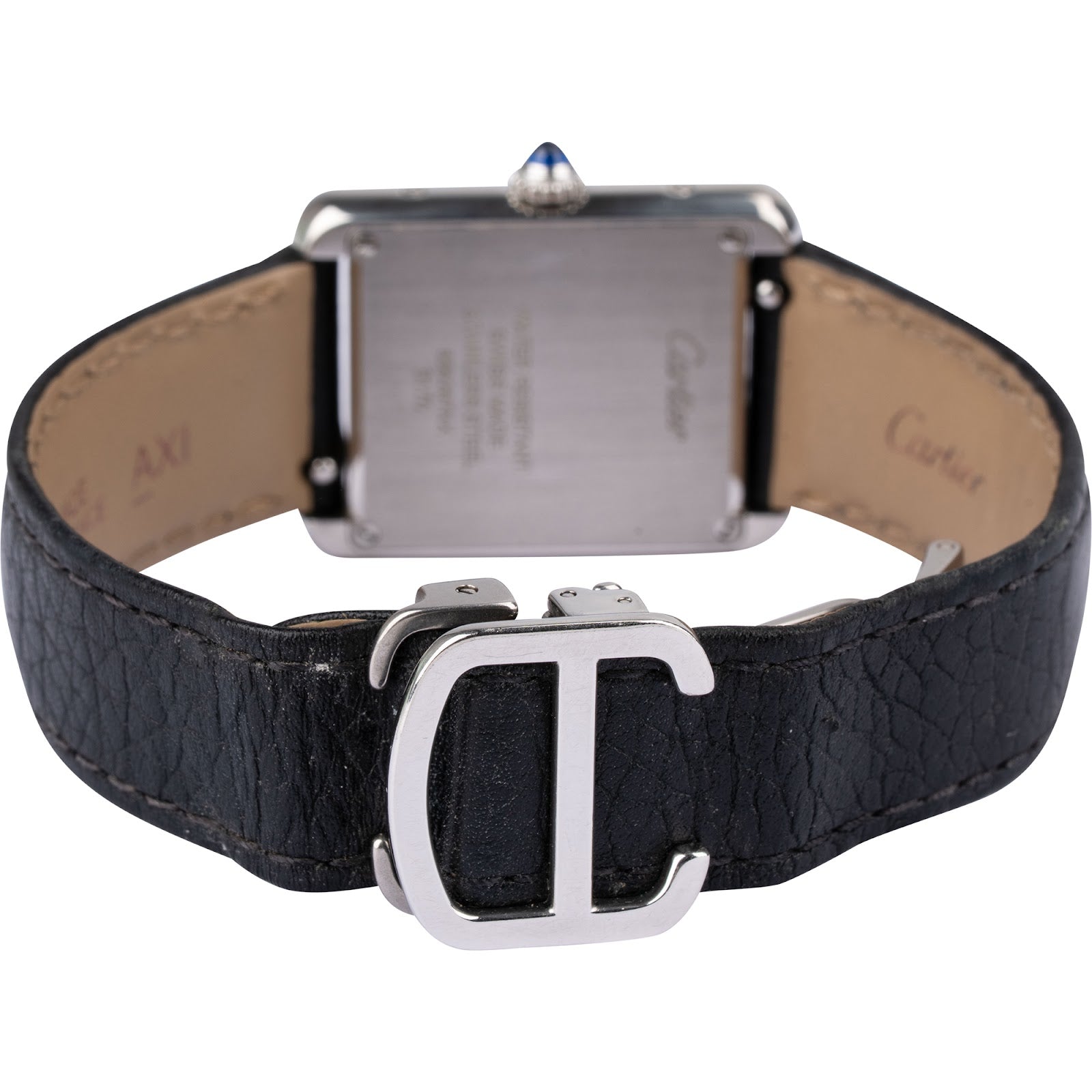 Cartier - Silver Tone Tank Solo Watch