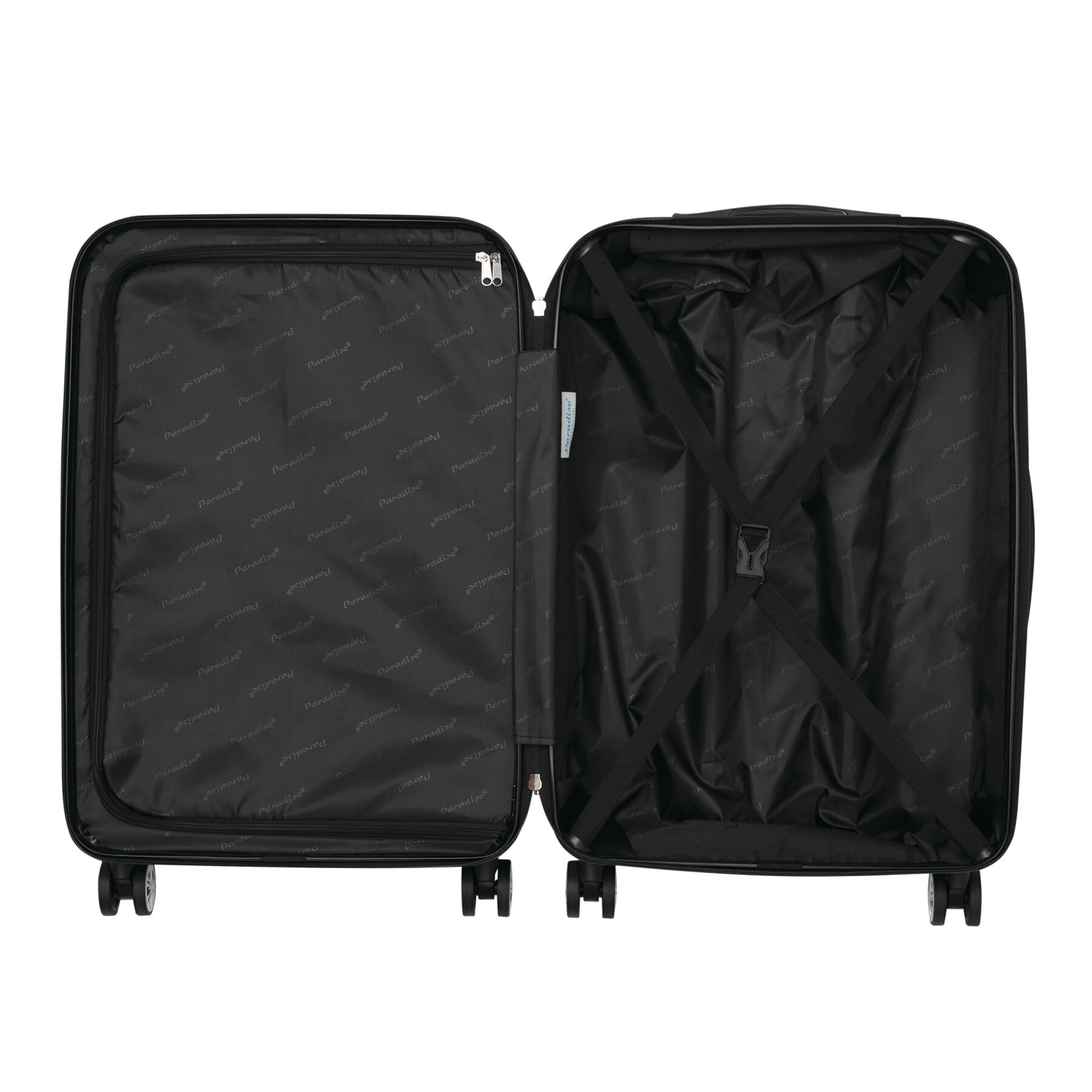 KINGSTON 3-tlg. Kofferset - silber