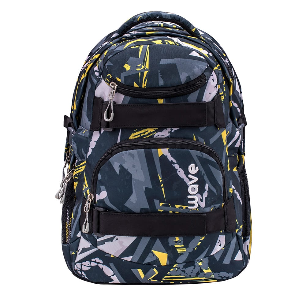 Infinity Rucksack Set 3-teilig - Yellow Graffiti