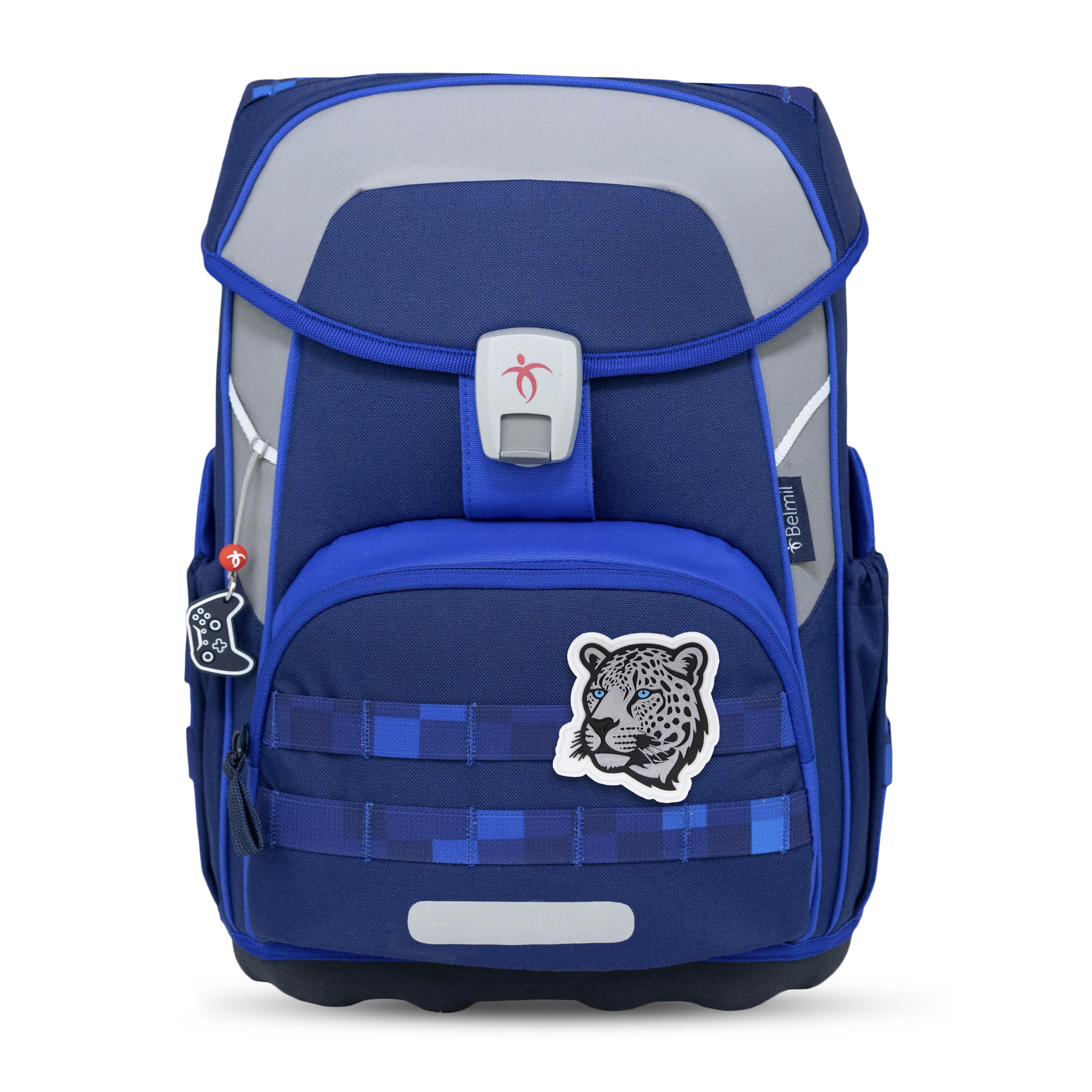 Belmil Maxi Plus Premium Schulranzen Set 5-teilig "Pixel Storm"