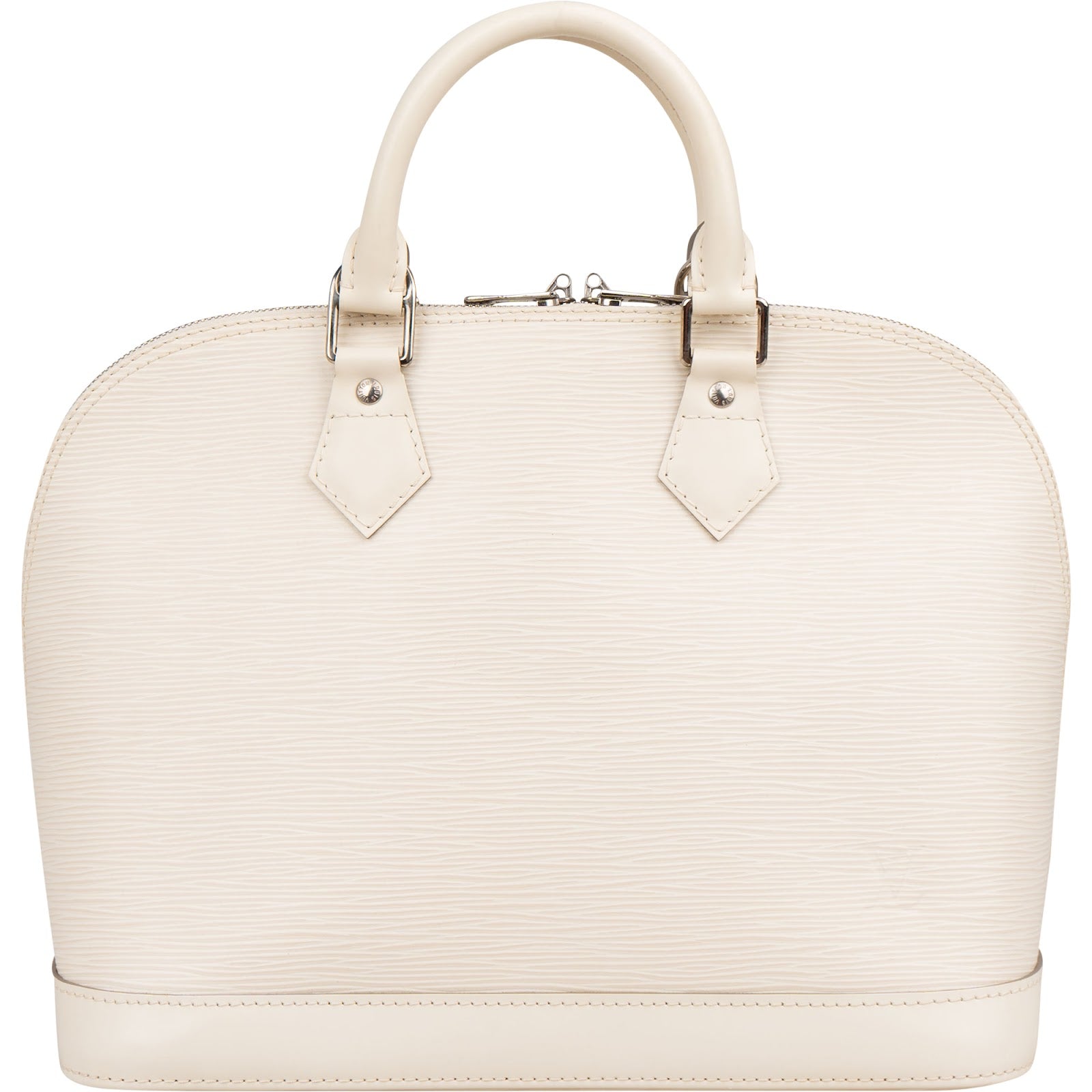 Louis Vuitton Ivory Epi Leather Alma PM Handbag