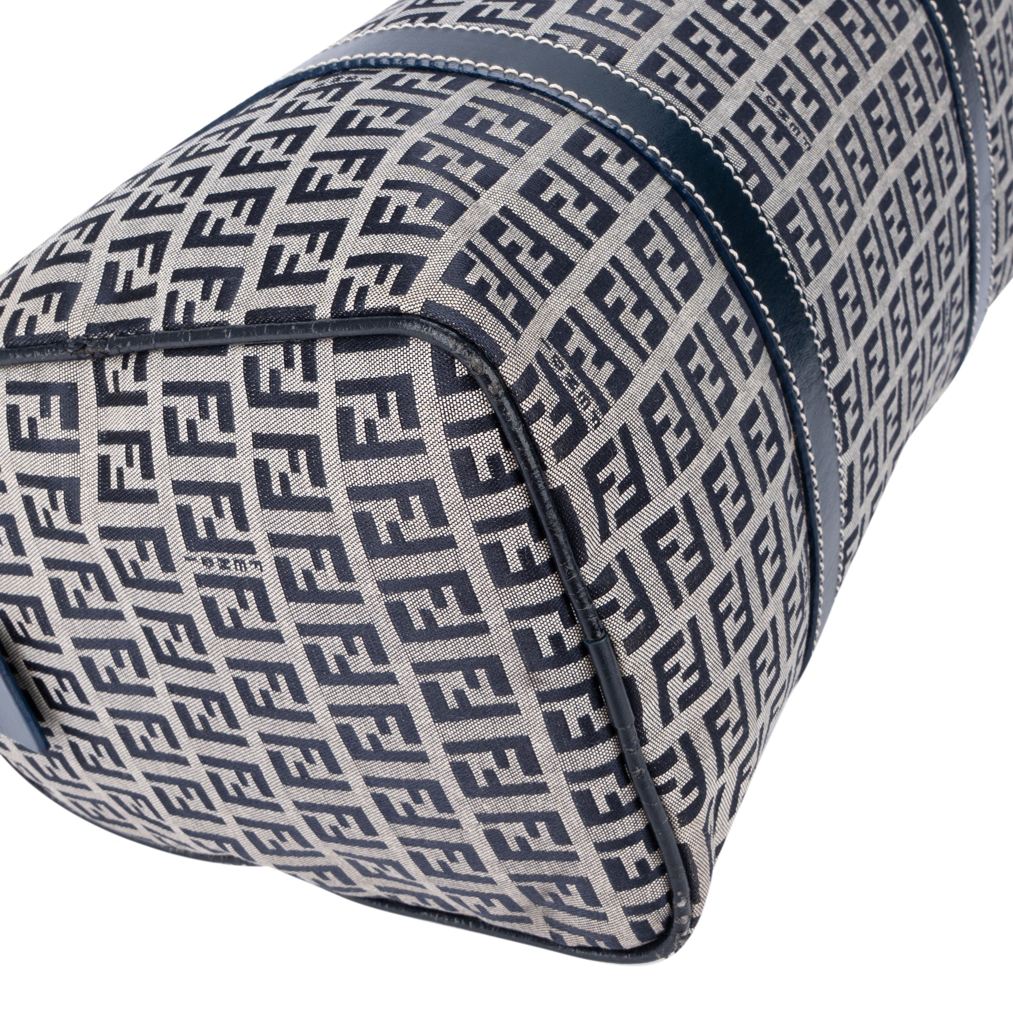 Fendi FF Monogram Boston Handbag