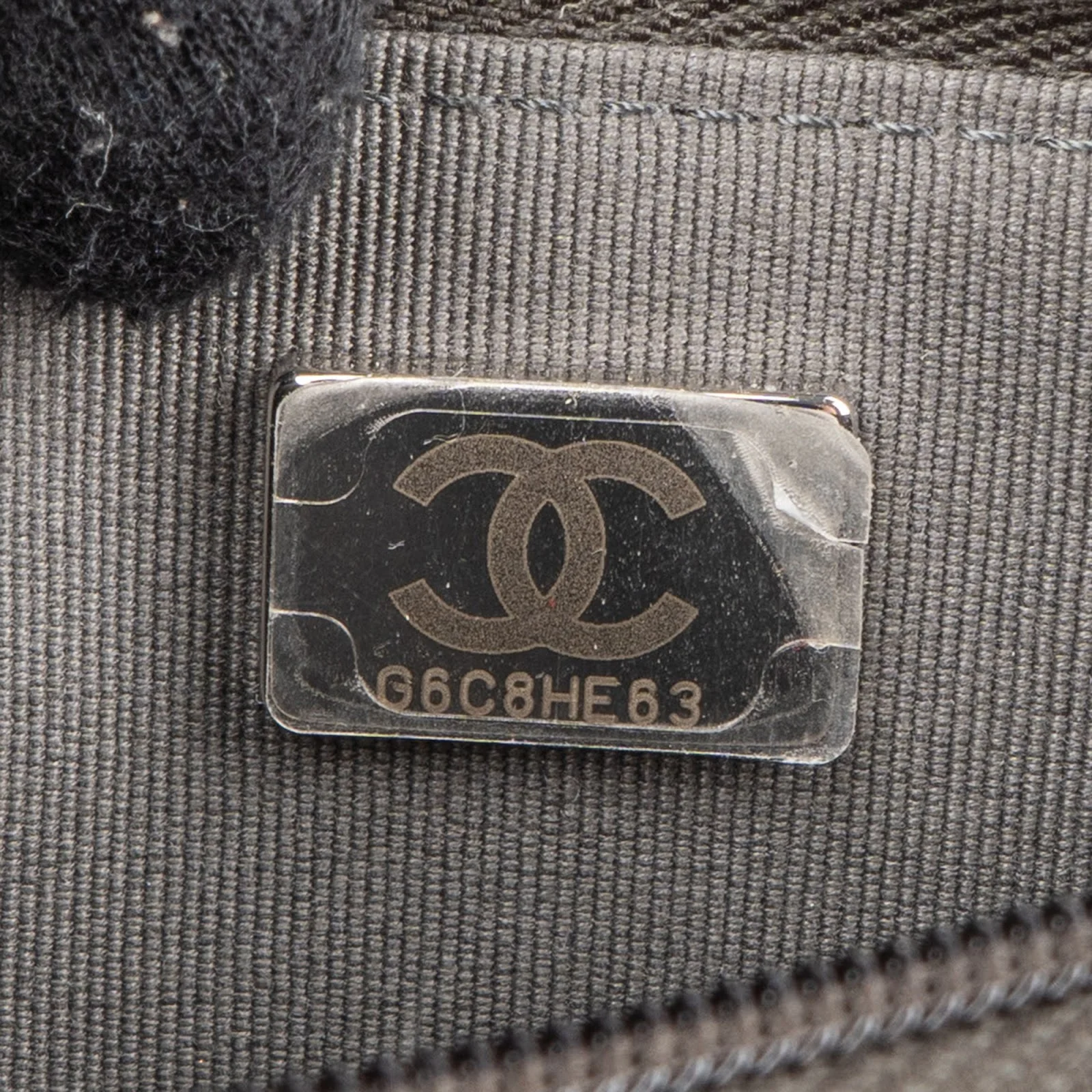 Chanel Quilted Metallic Lambskin Leather Wallet On Chain Crossbody Bag