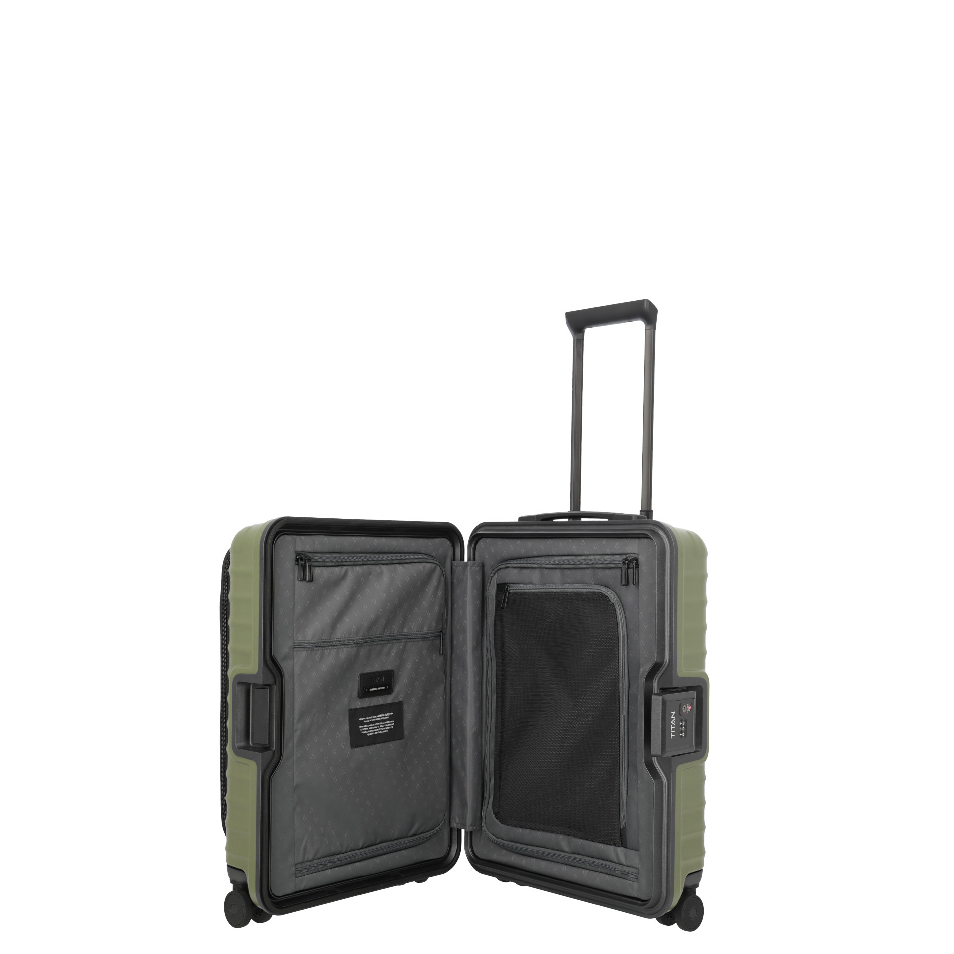 OVERSEAS Handgepäck S mit Vortasche (55 cm) - Forest green