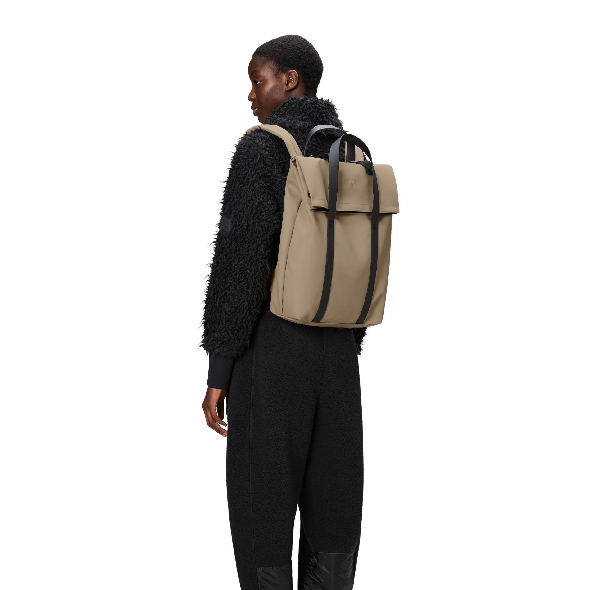 2 Way Tote Backpack W3 - Beige