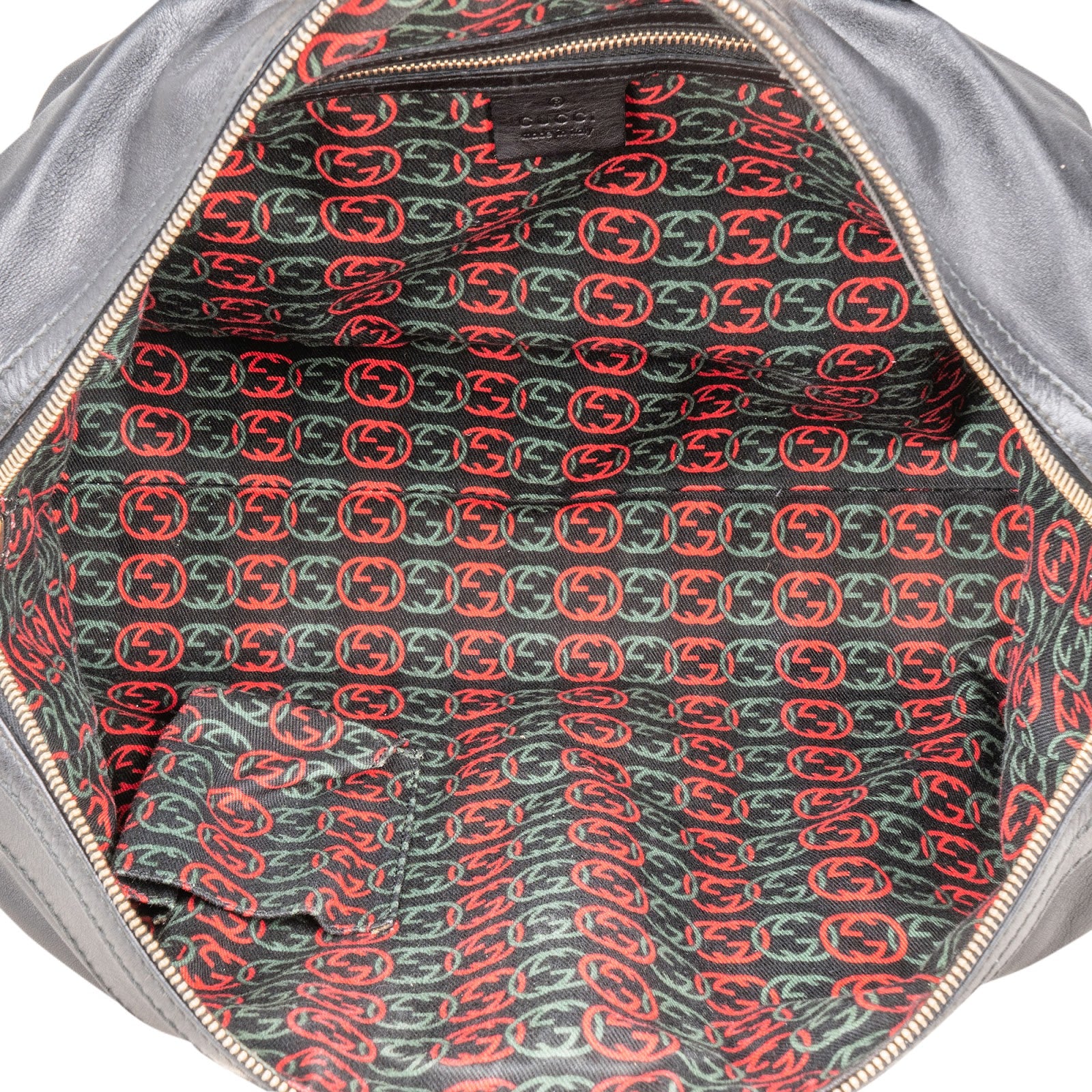 Gucci Leather Britt Boston Bag