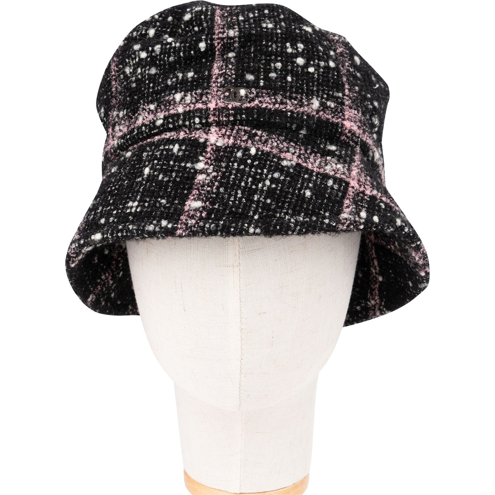 Chanel - Multicolor Tweed Bucket Hat