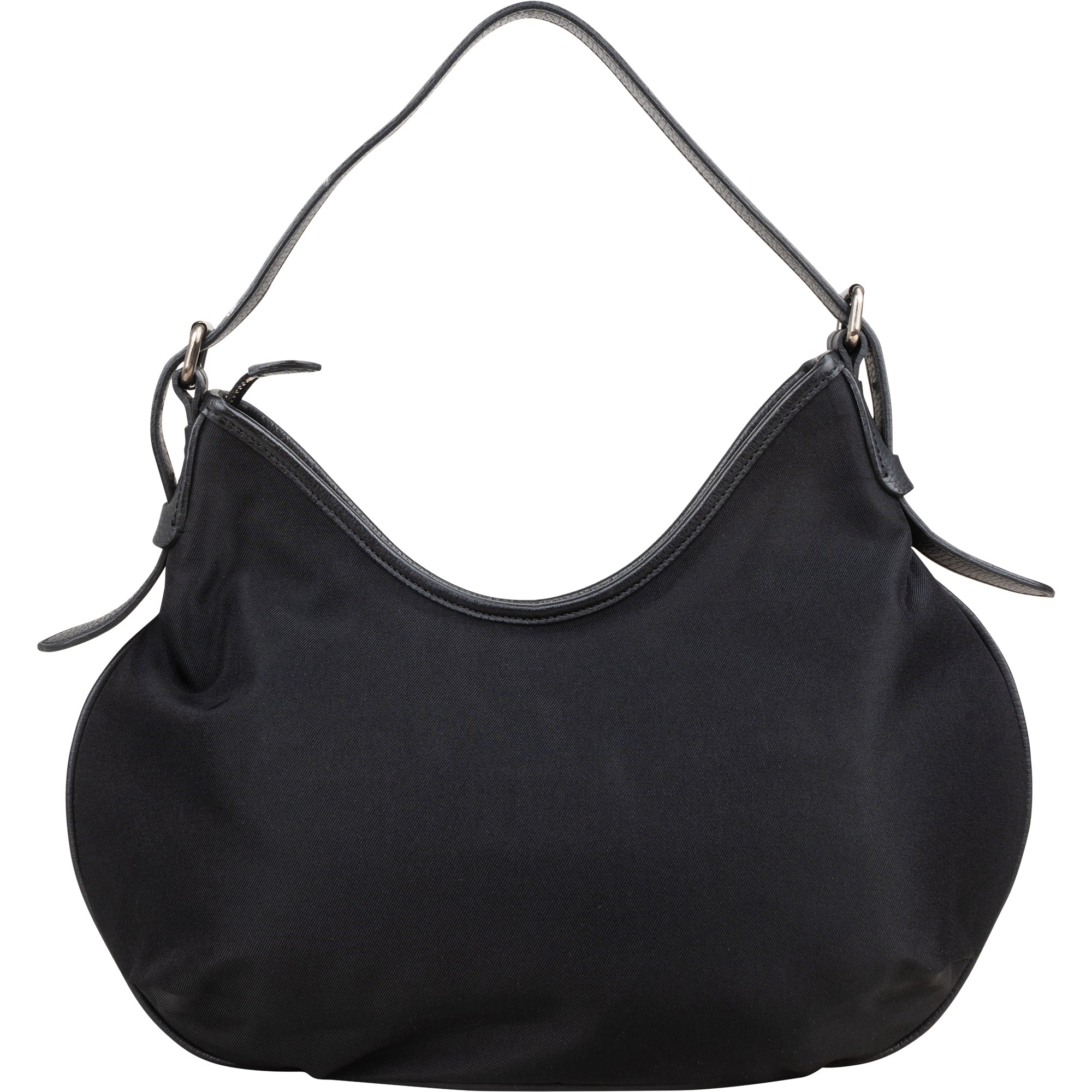 Burberry Nova-Check Monogram Hobo Shoulder Bag