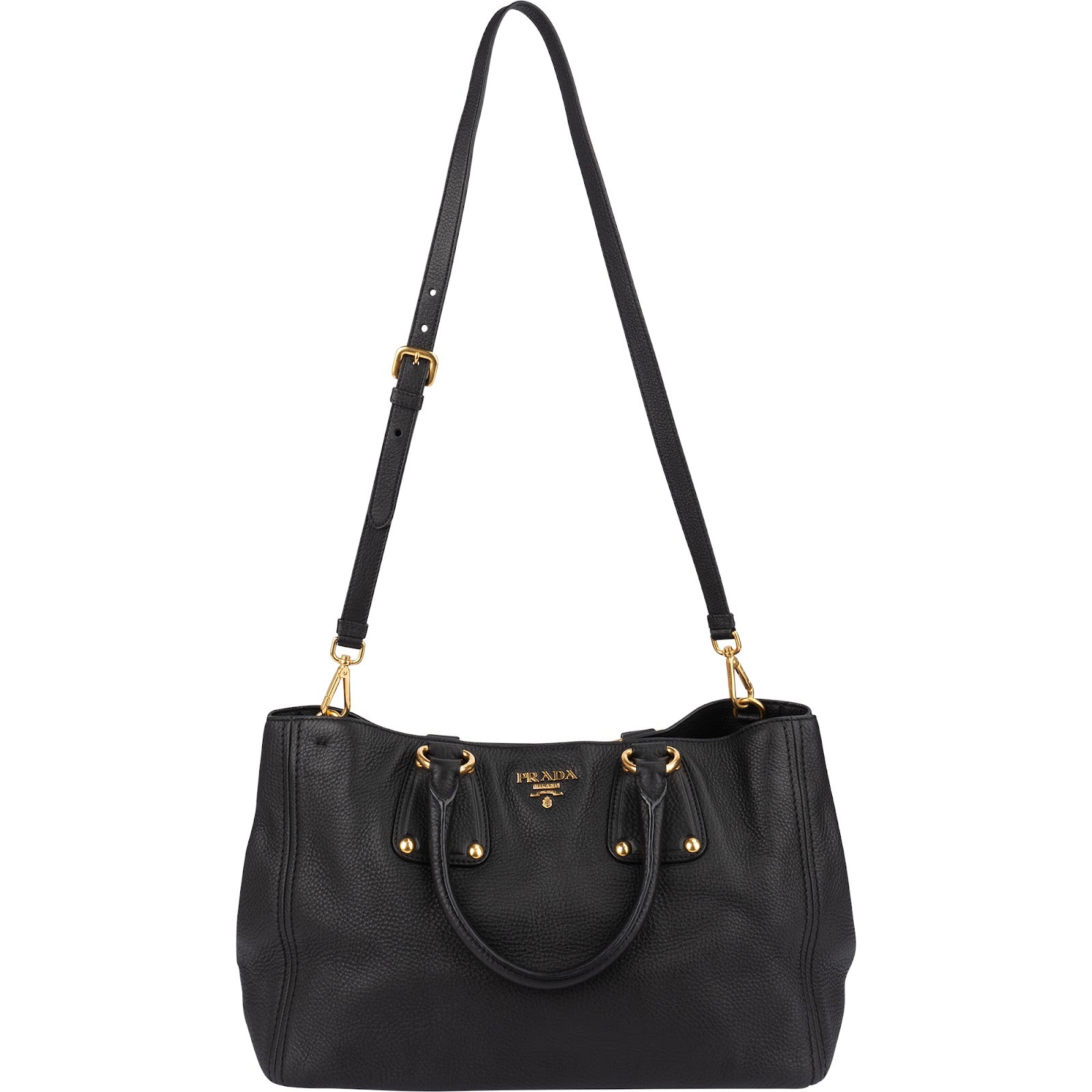 Prada – Vitello Daino Tote Handbag