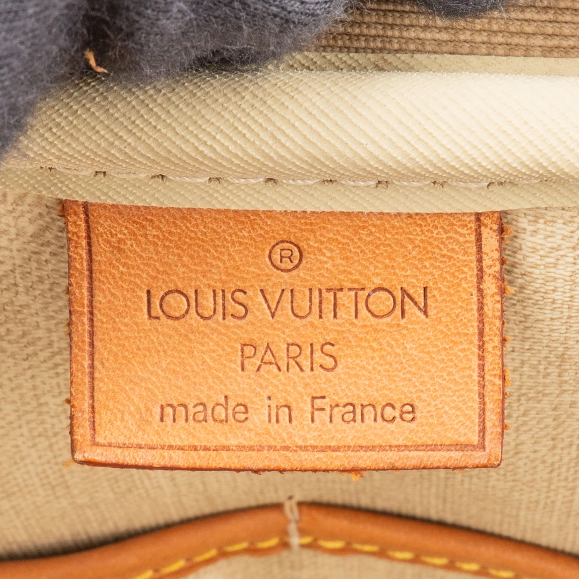 Louis Vuitton Canvas Monogram Deauville Handbag