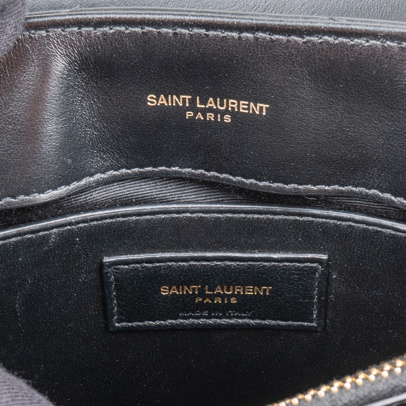 Saint Laurent kleine Loulou-crossbodytas van gewatteerd leer