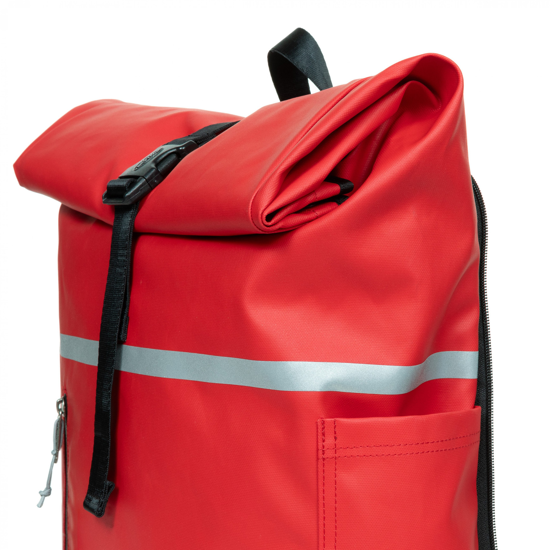 Fahrradrucksack UP ROLL BIKE - TARP RED