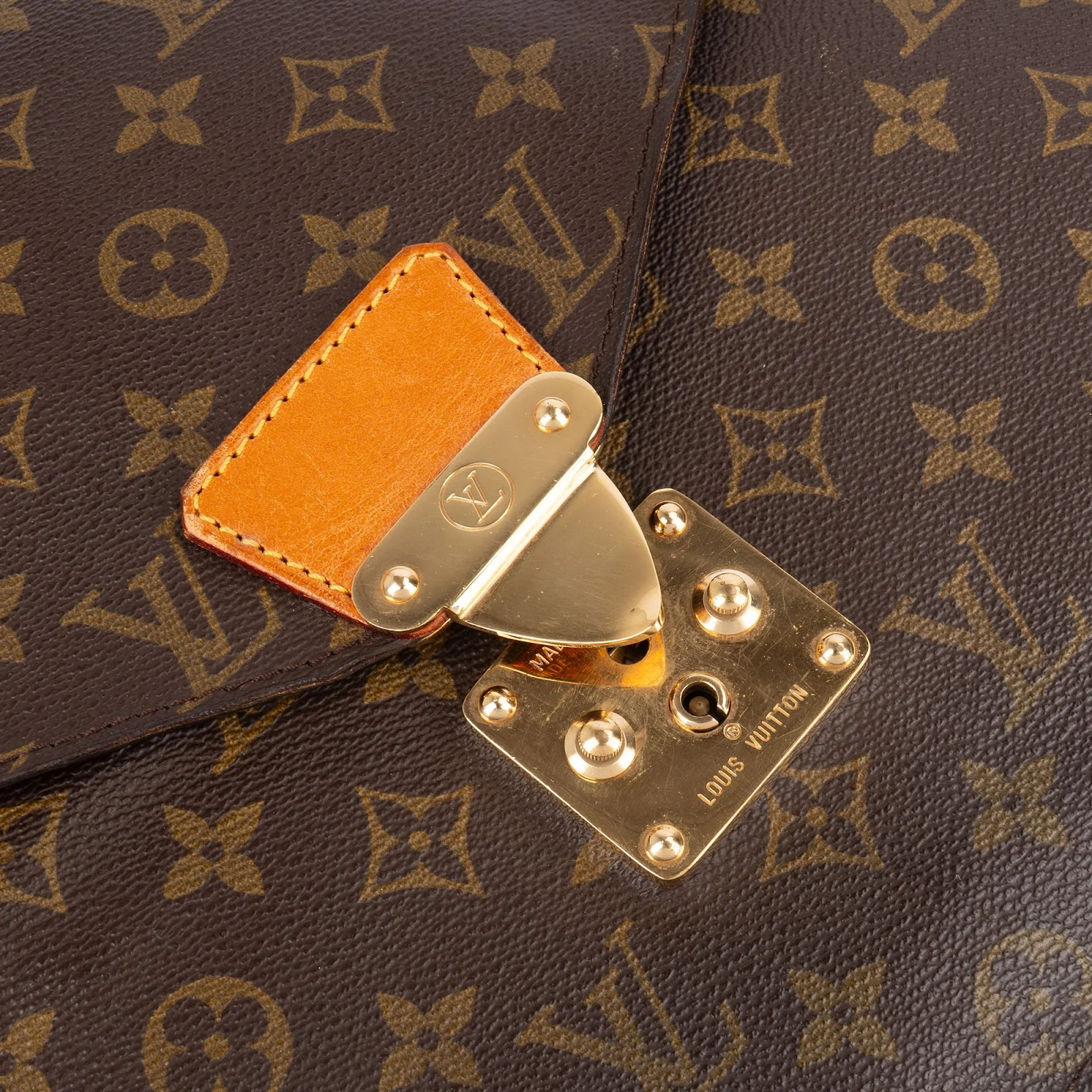 Louis Vuitton Monogram Canvas President Classeur Laptoptasche