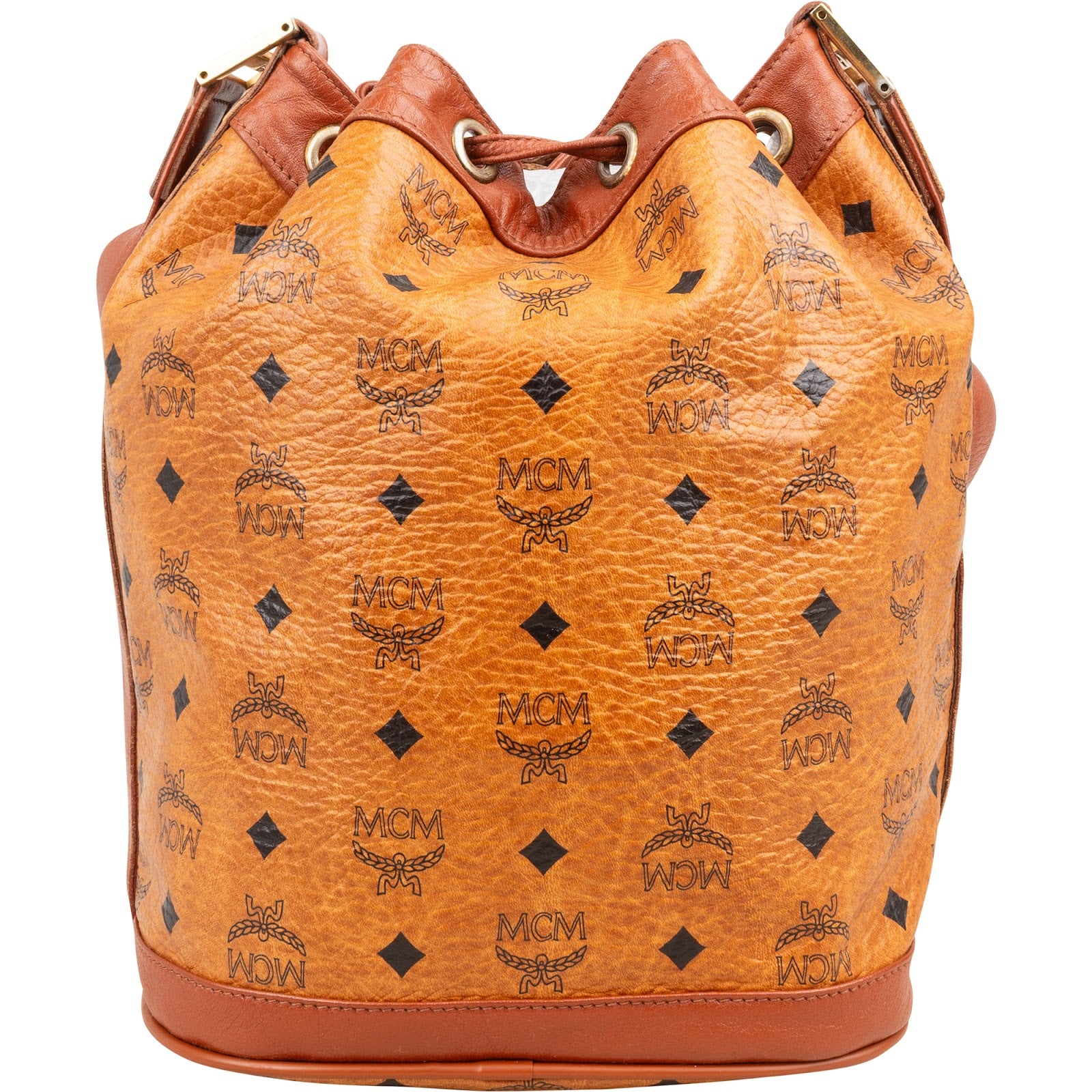 Sac à bandoulière MCM Monogram Visetos Bucket