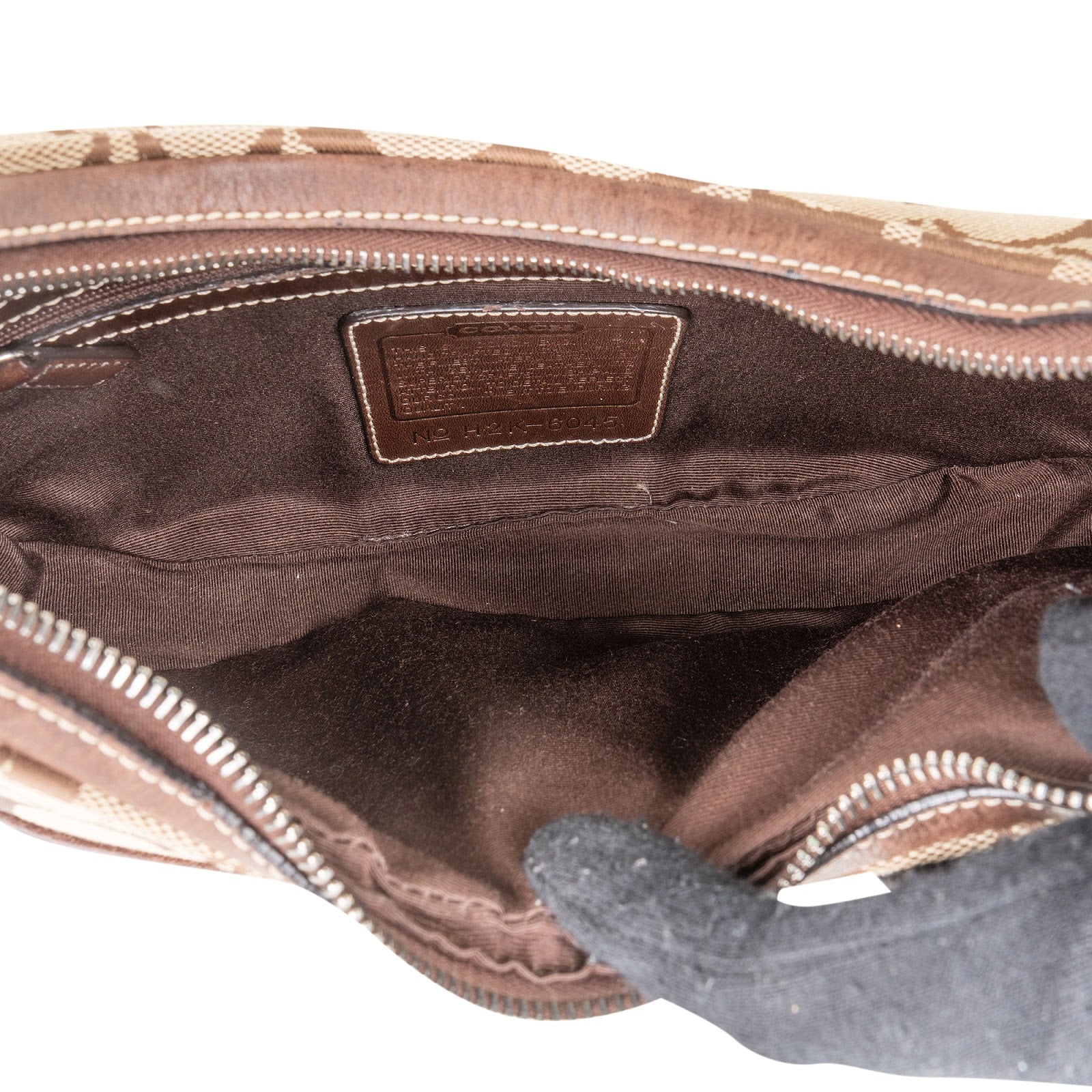 Coach Monogram Signature Shoulder Bag