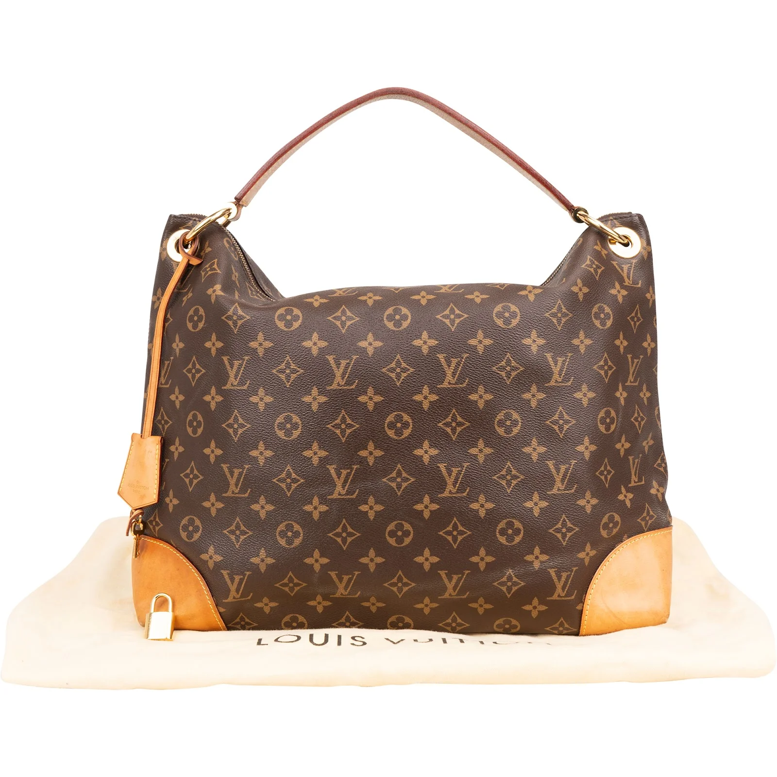 Louis Vuitton Monogram Canvas Berri MM Shoulder Bag