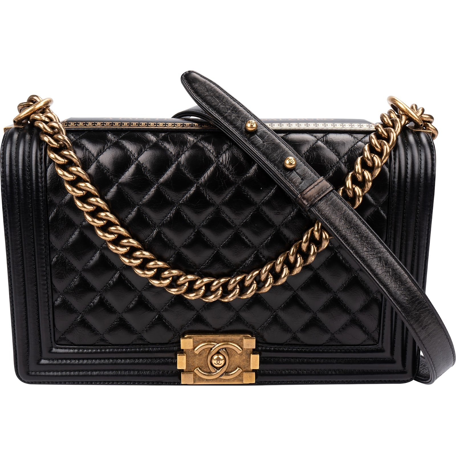 Chanel - "A Tale from Paris to Salzburg" Large Boy Crossbody Bag