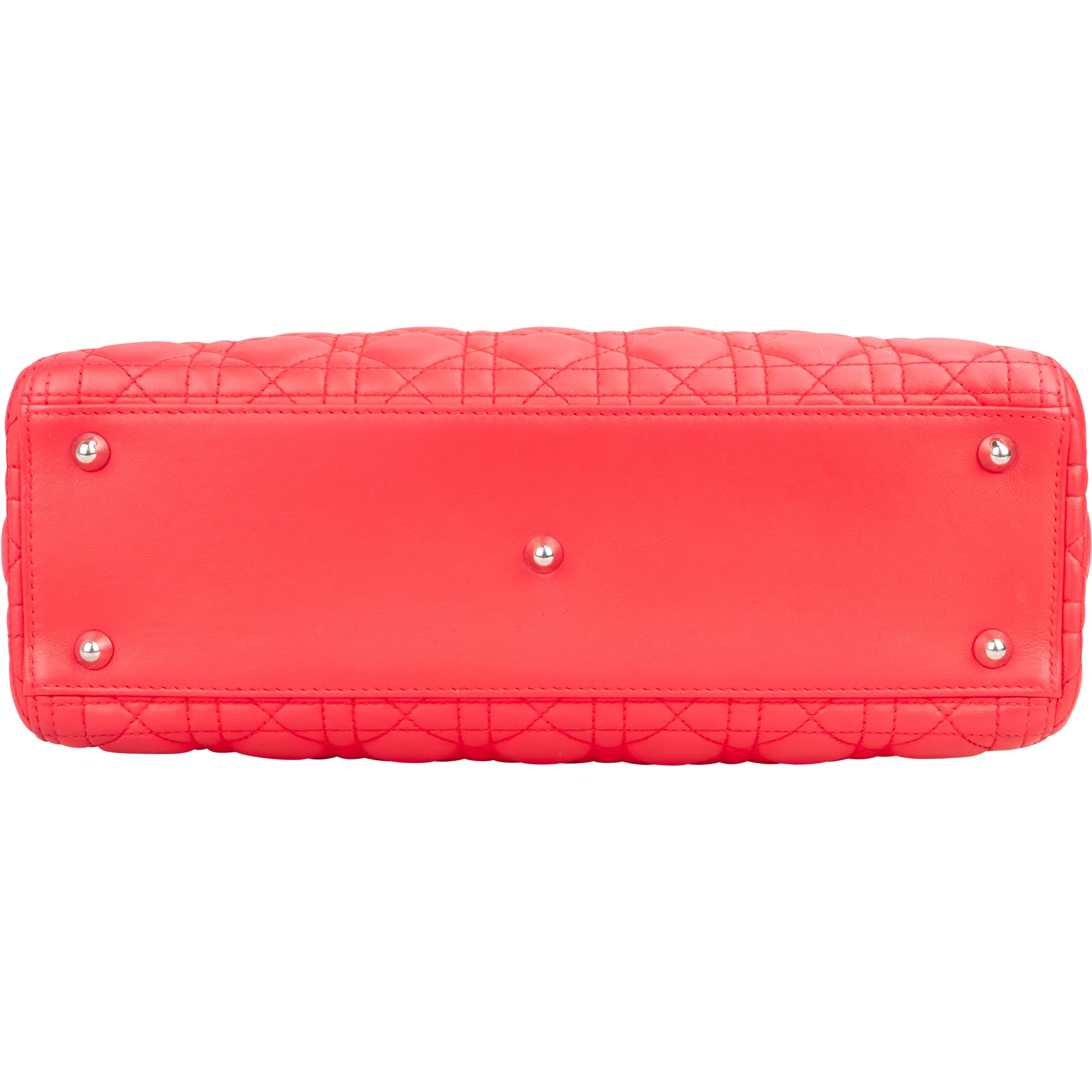 Christian Dior Quilted Leather Lady Dior Handbag