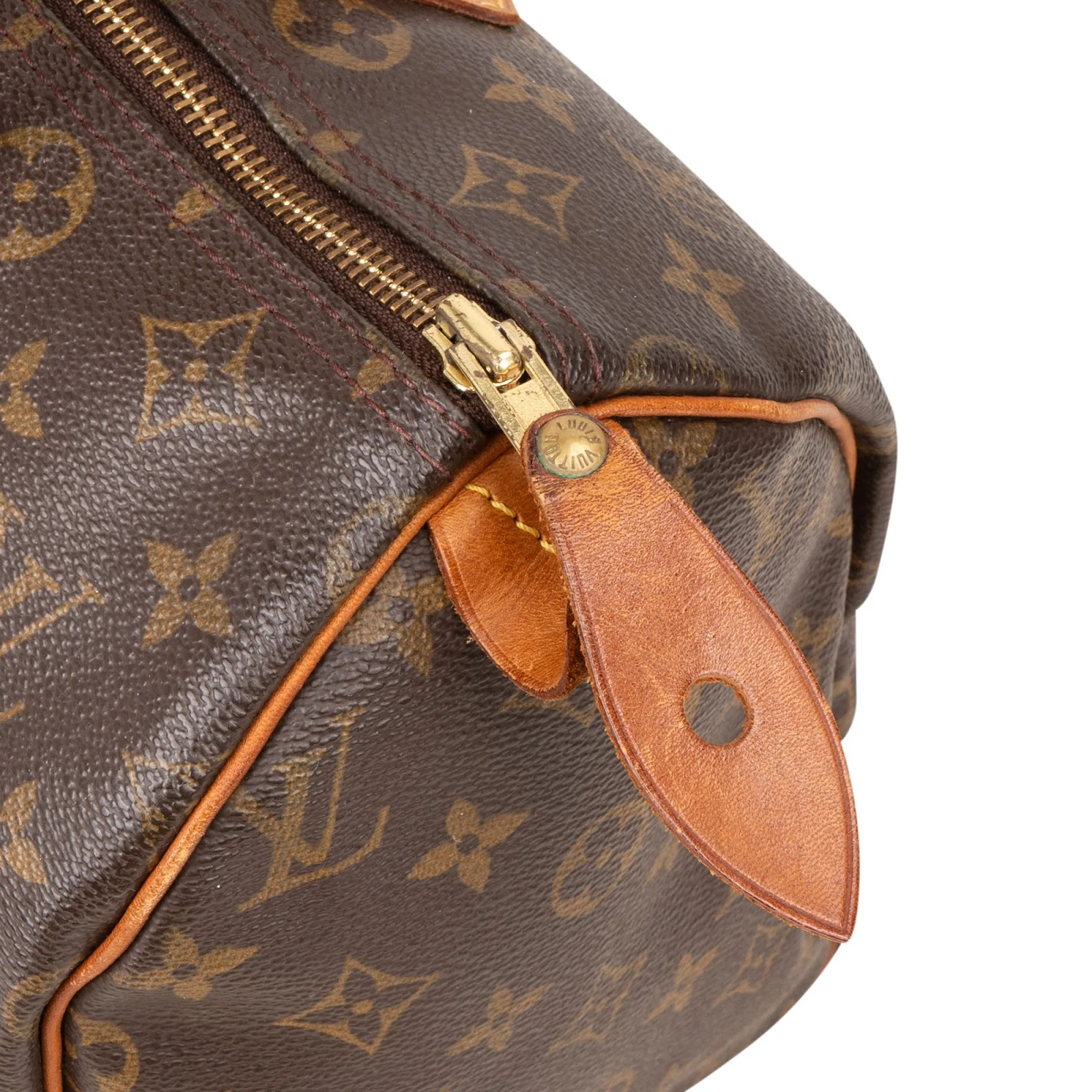 Louis Vuitton Canvas Monogram Speedy 30 Boston Bag