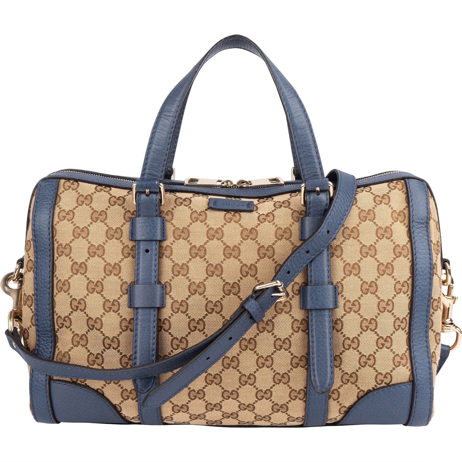 Gucci Monogram GG Boston Bag