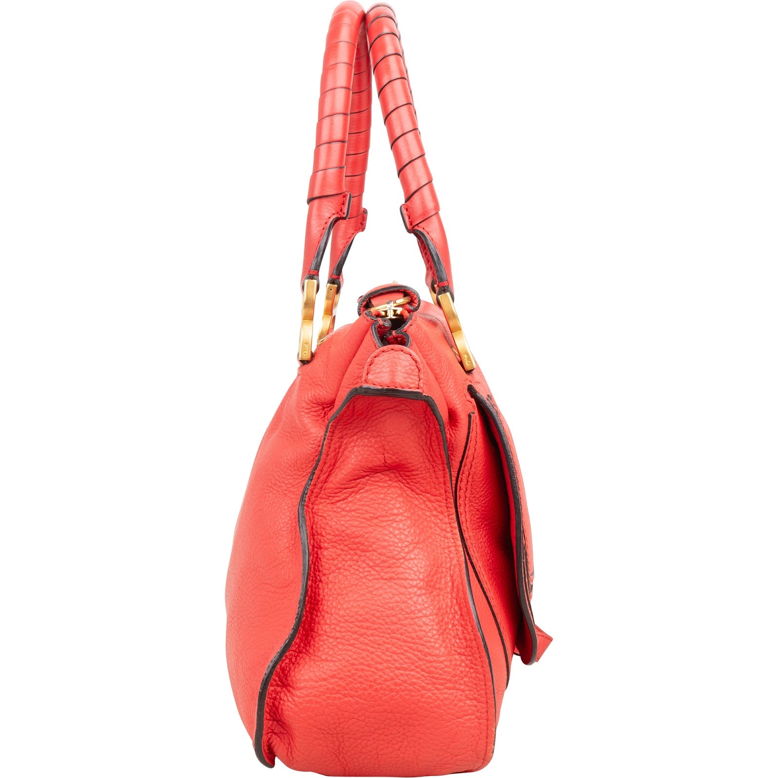 Chloé Grained Calfskin Marcie Handbag