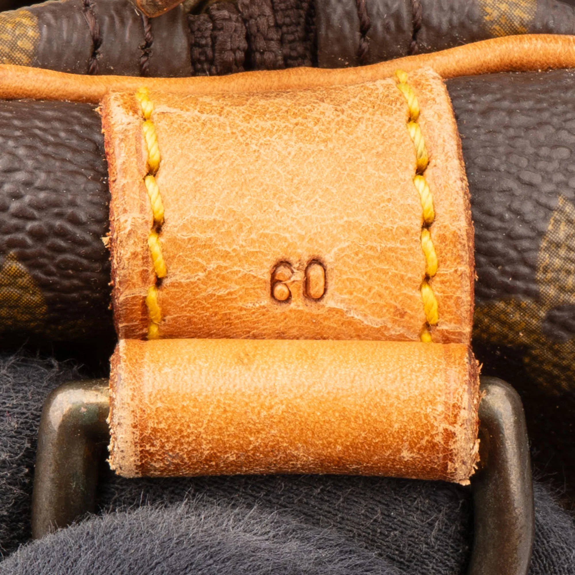 Louis Vuitton Canvas Monogram Keepall 60 Bandouliere