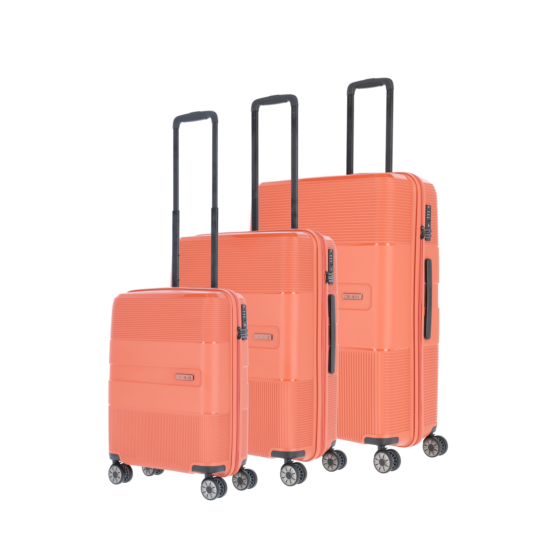 WAAL suitcase set size L/M/S - Terracotta