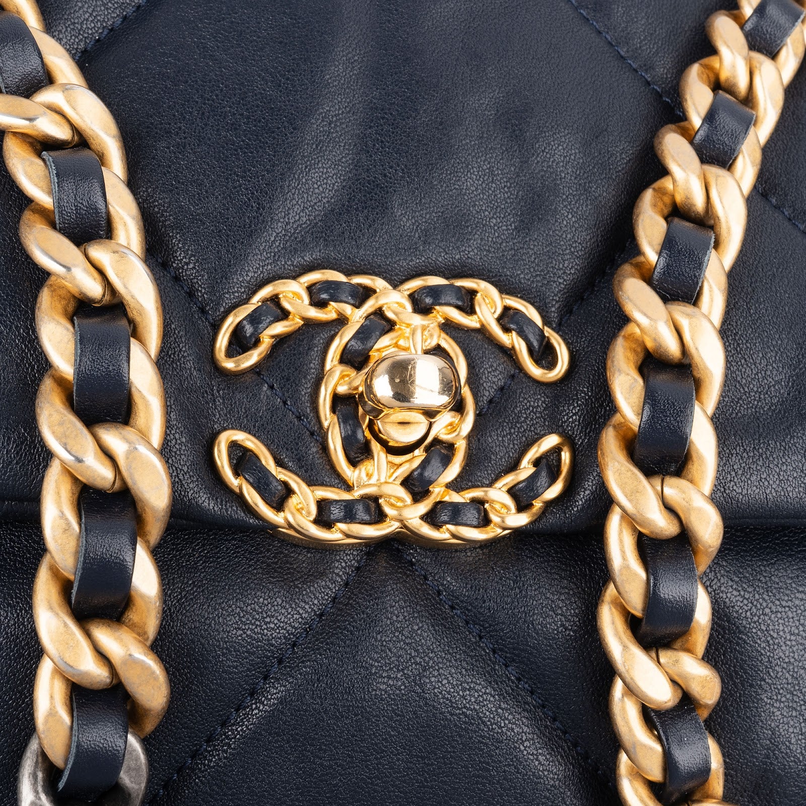 Chanel 19 Quilted Lambskin Chanel Single Flap Crossbody Bag