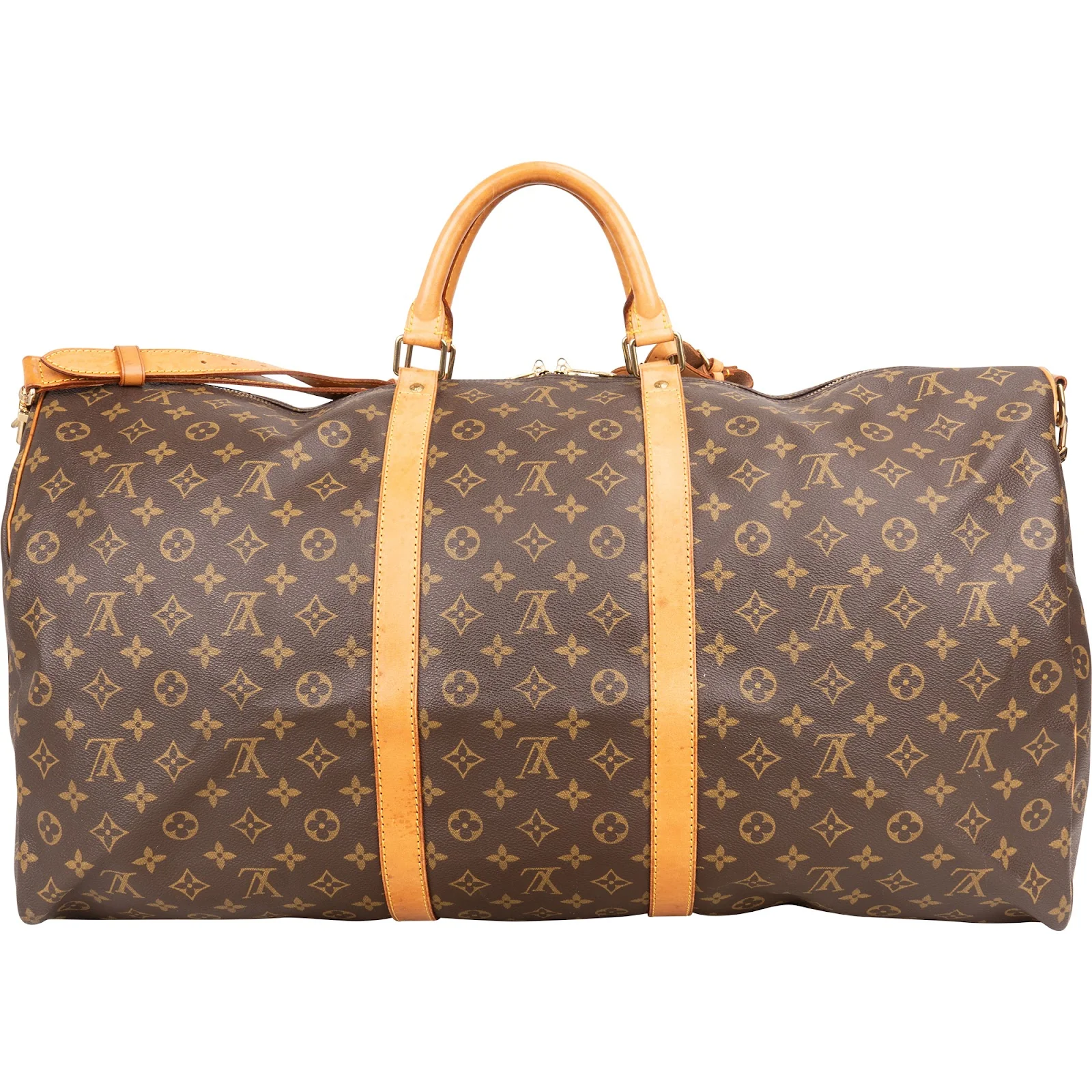 Louis Vuitton Monogram Canvas Keepall 60 Bandoulière Reisetasche