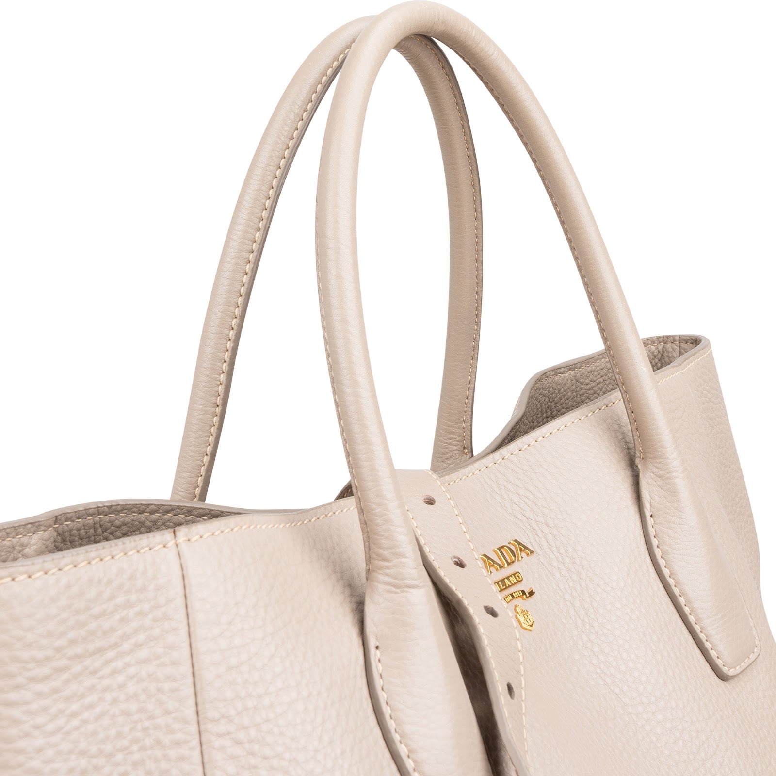 Prada – Vitello Daino Large Tote schoudertas