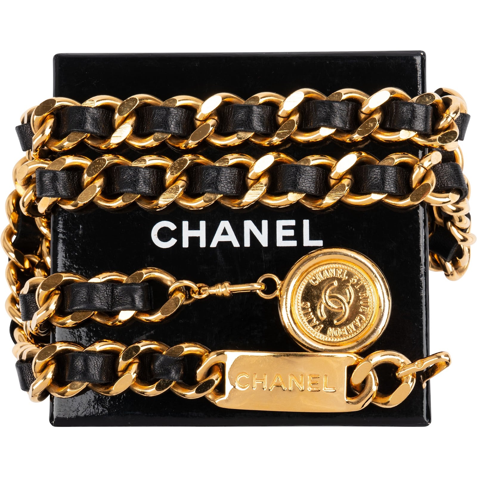 Chanel - Medaillon-buikketting