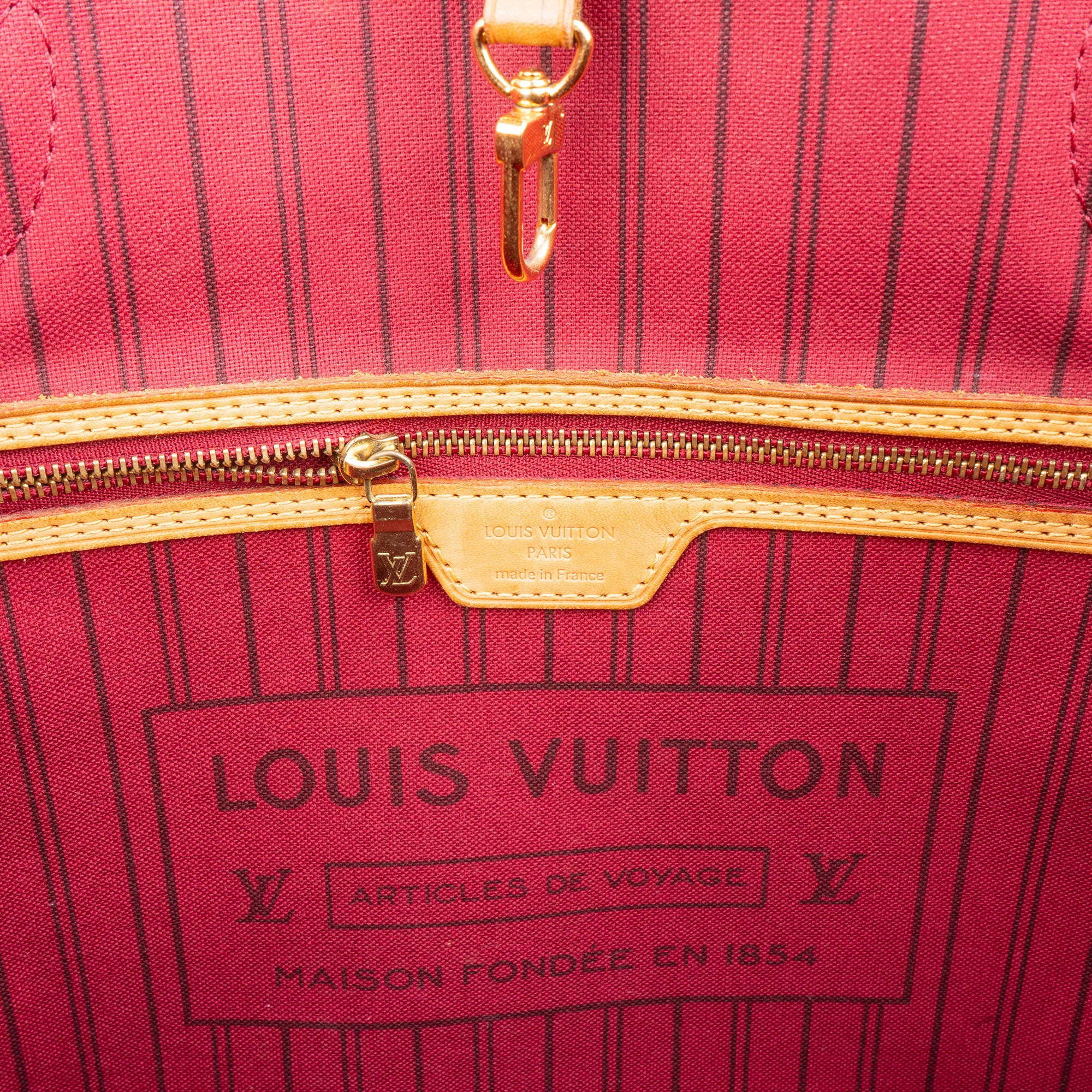 Louis Vuitton Canvas Monogram Neverfull MM Shopper