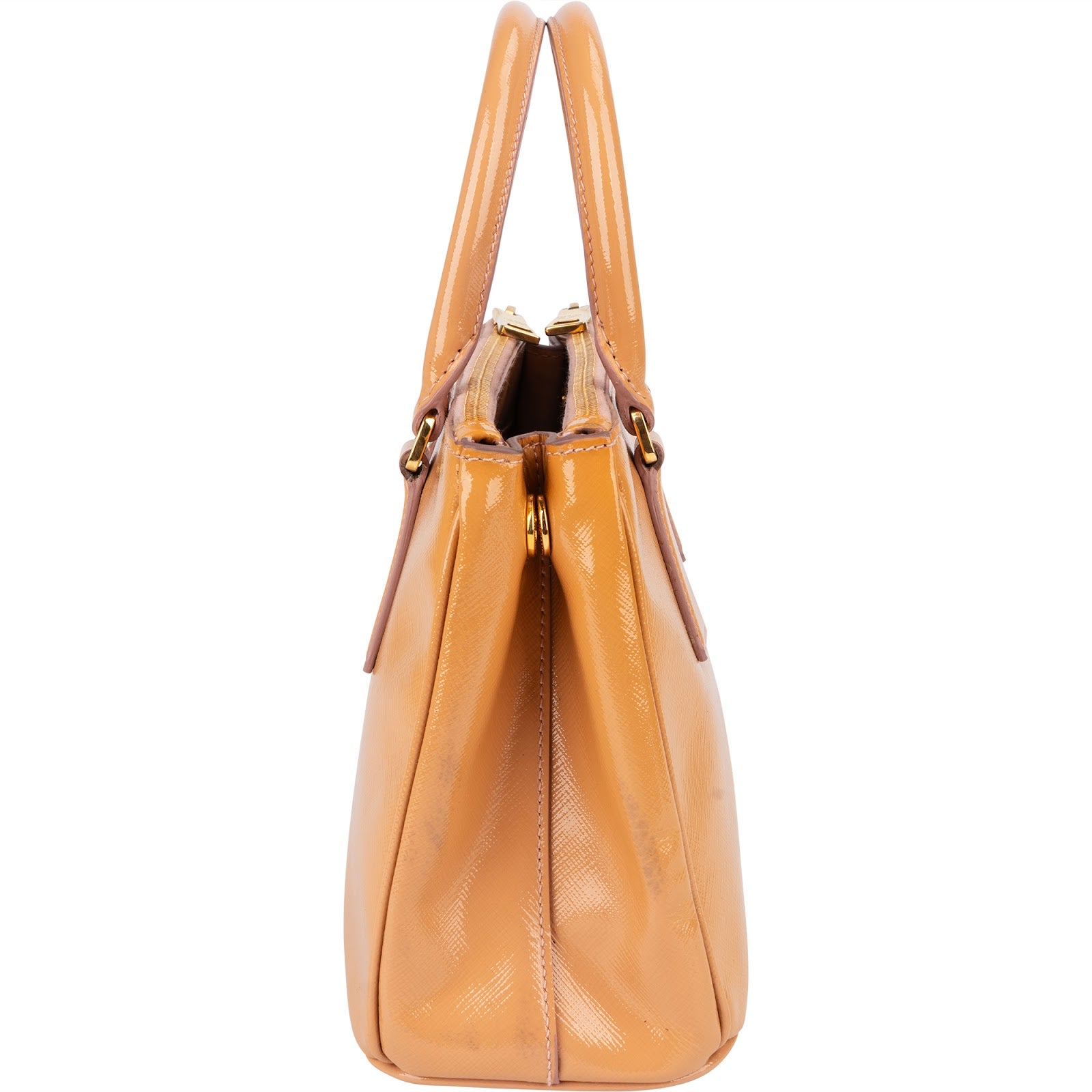 Prada Saffiano Vernice Galleria Handbag