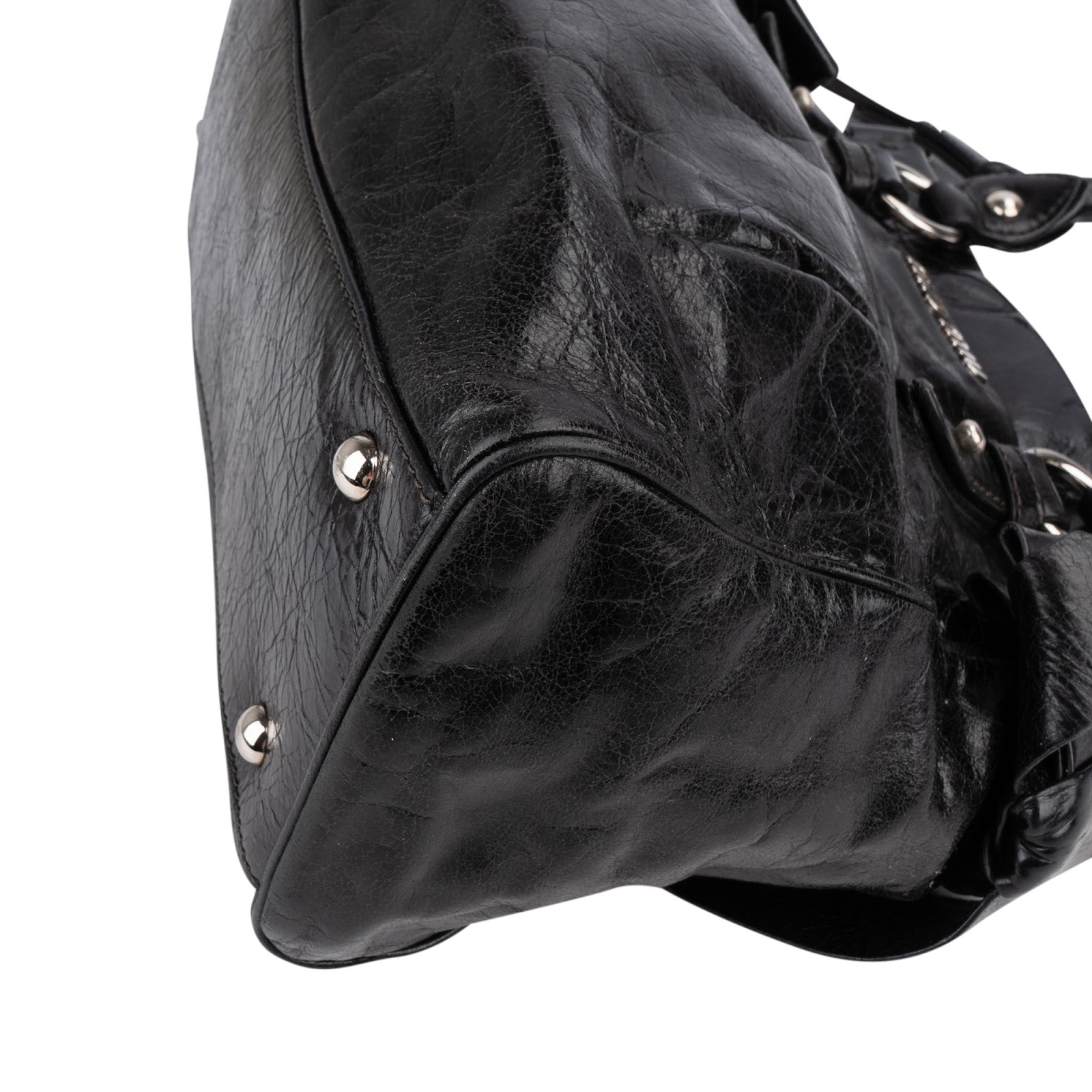 Miu Miu Vitello Lux Leather Handbag