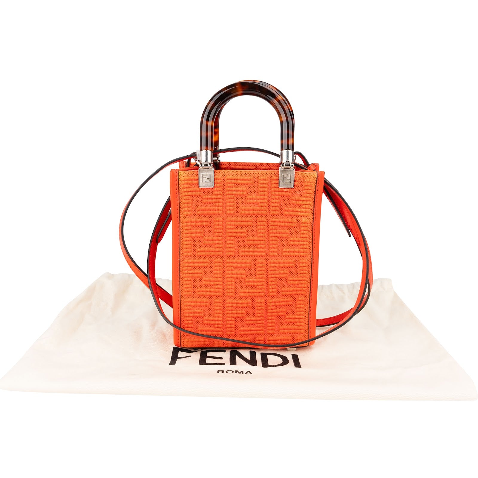 Fendi - Sunshine Mini Tote Crossbody Bag