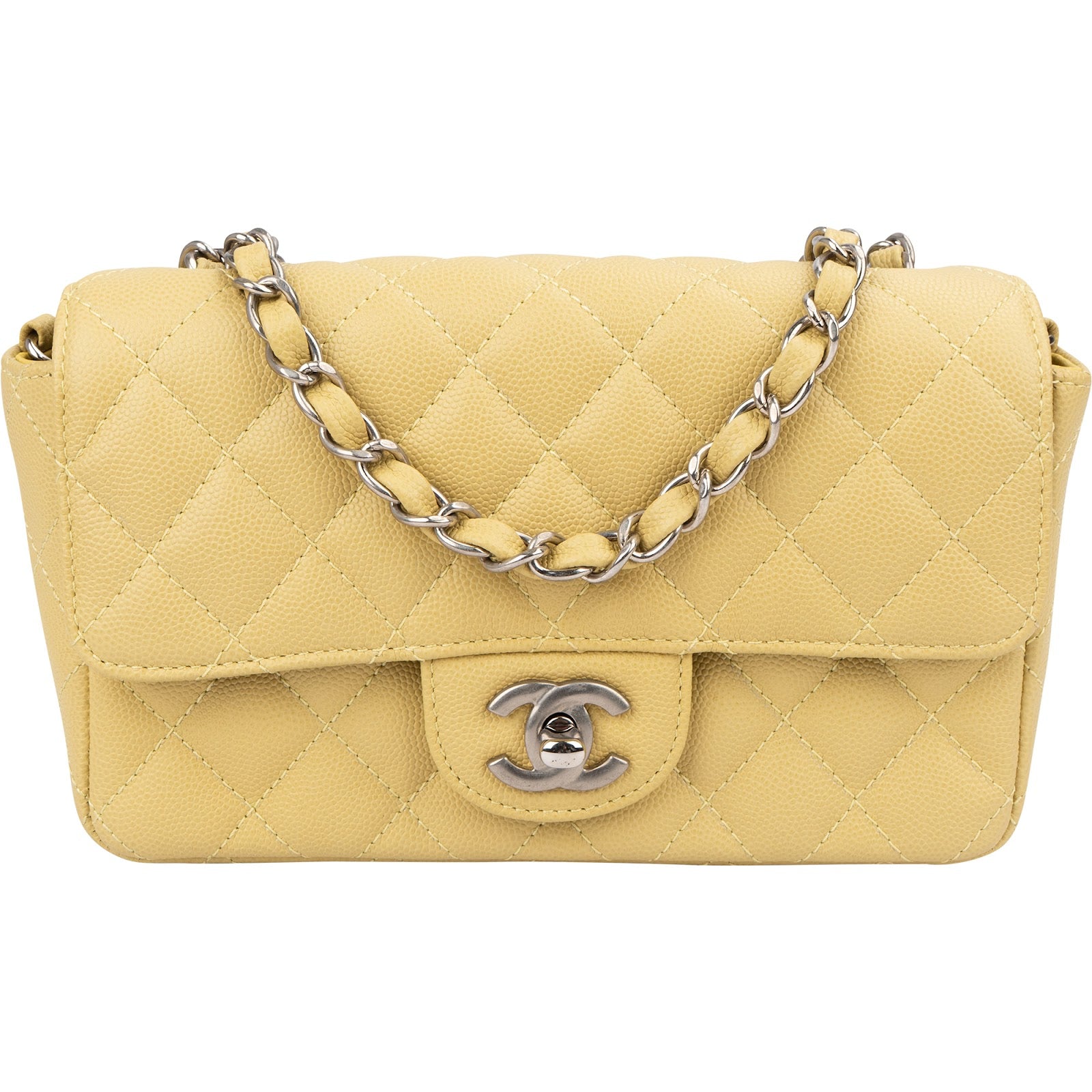 Chanel - Mini Rectangular Single Flap Crossbody Bag